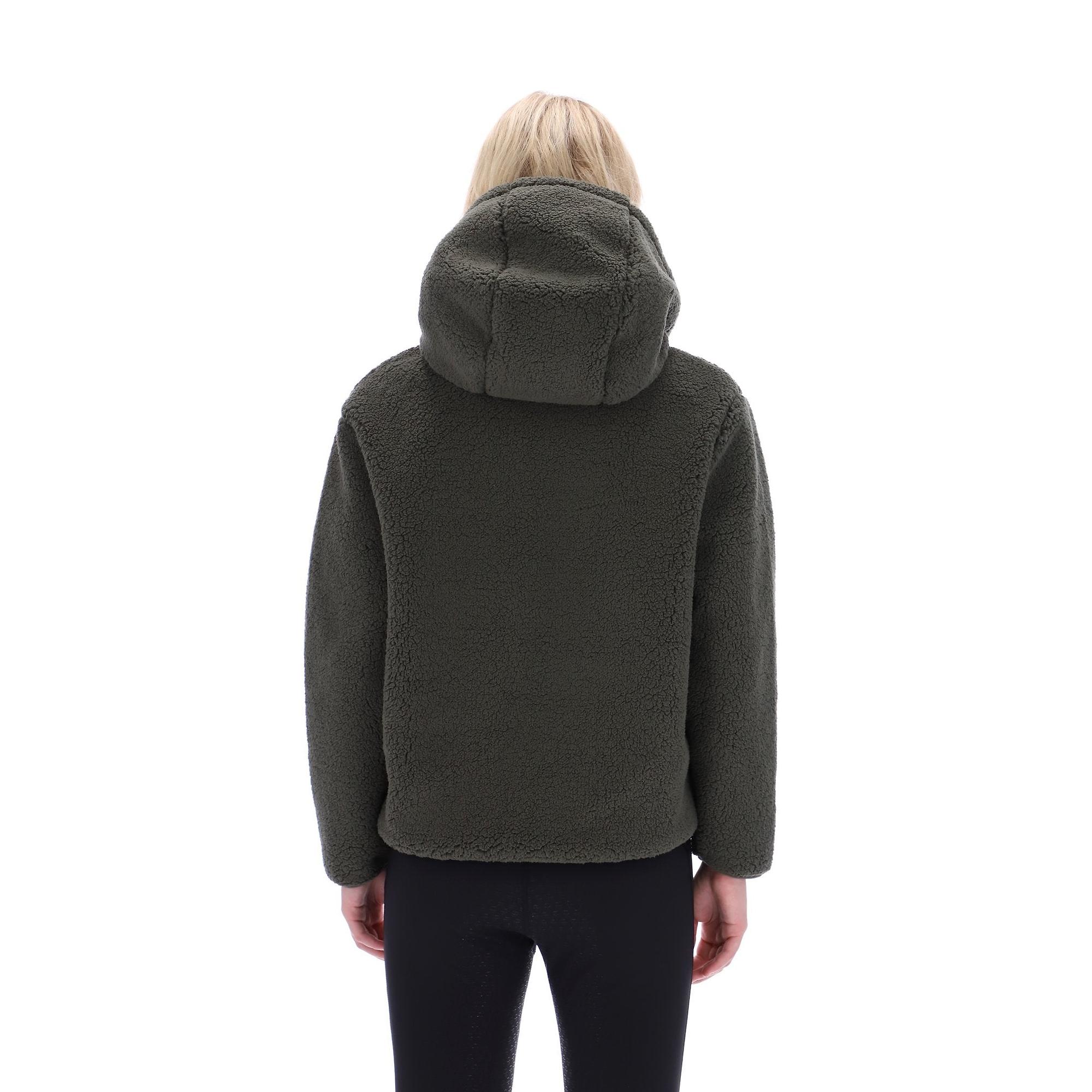 Product image 6 of 6 of Hunter Women's Bonelle Borg Fleece Hoodie Jacket - Kambaba