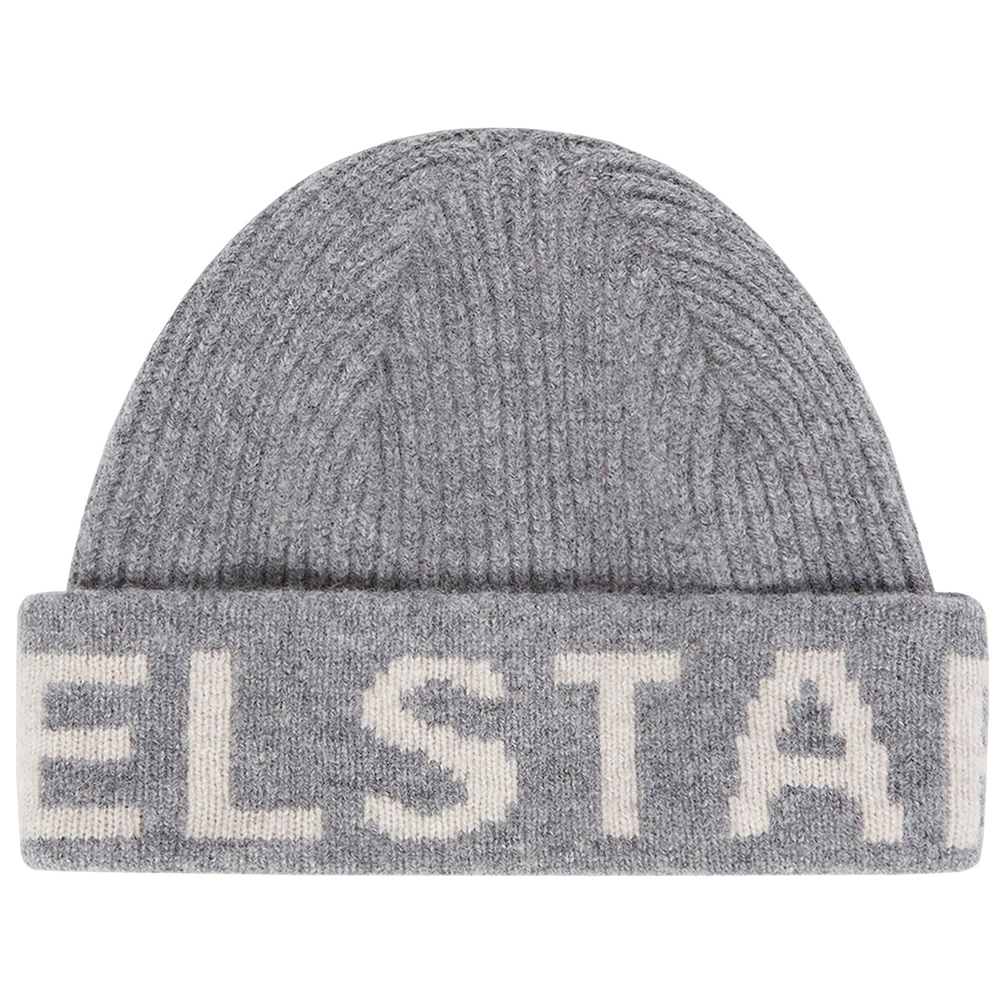 Product image 1 of 2 of Belstaff Branded Hat - Grey Melange/Silver Birch