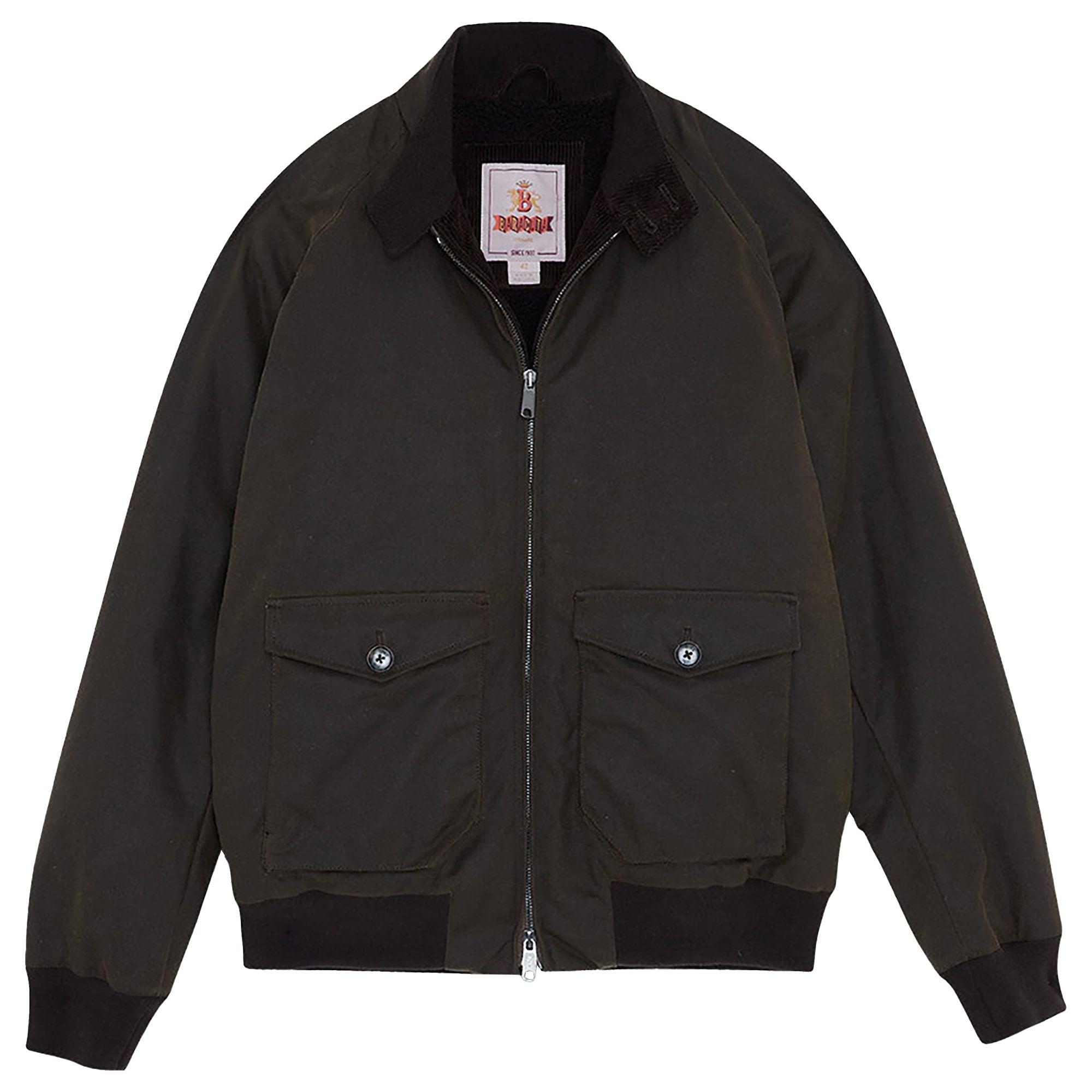 Product image 1 of 7 of Baracuta Men's G9 Waxed Pocket Jacket - Deep Moss