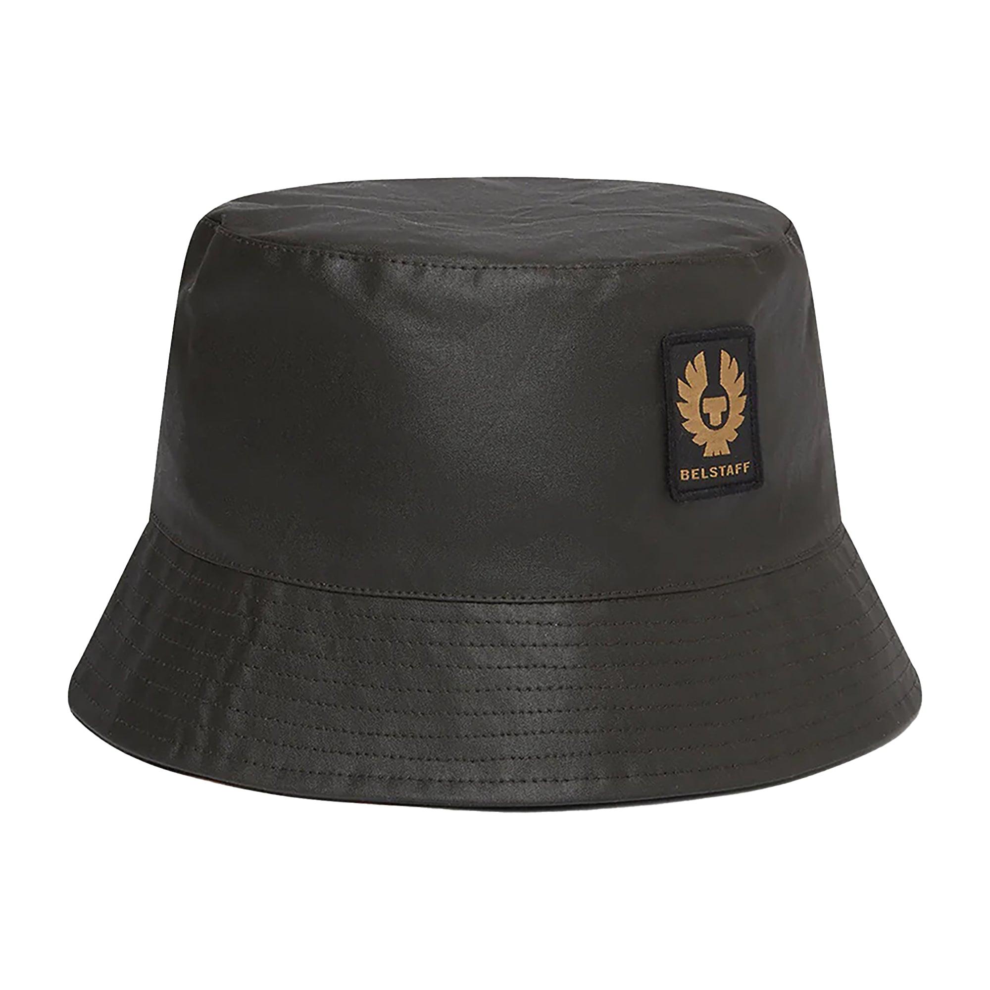 Product image 1 of 3 of Belstaff Phoenix Wax Bucket Hat - Faded Olive