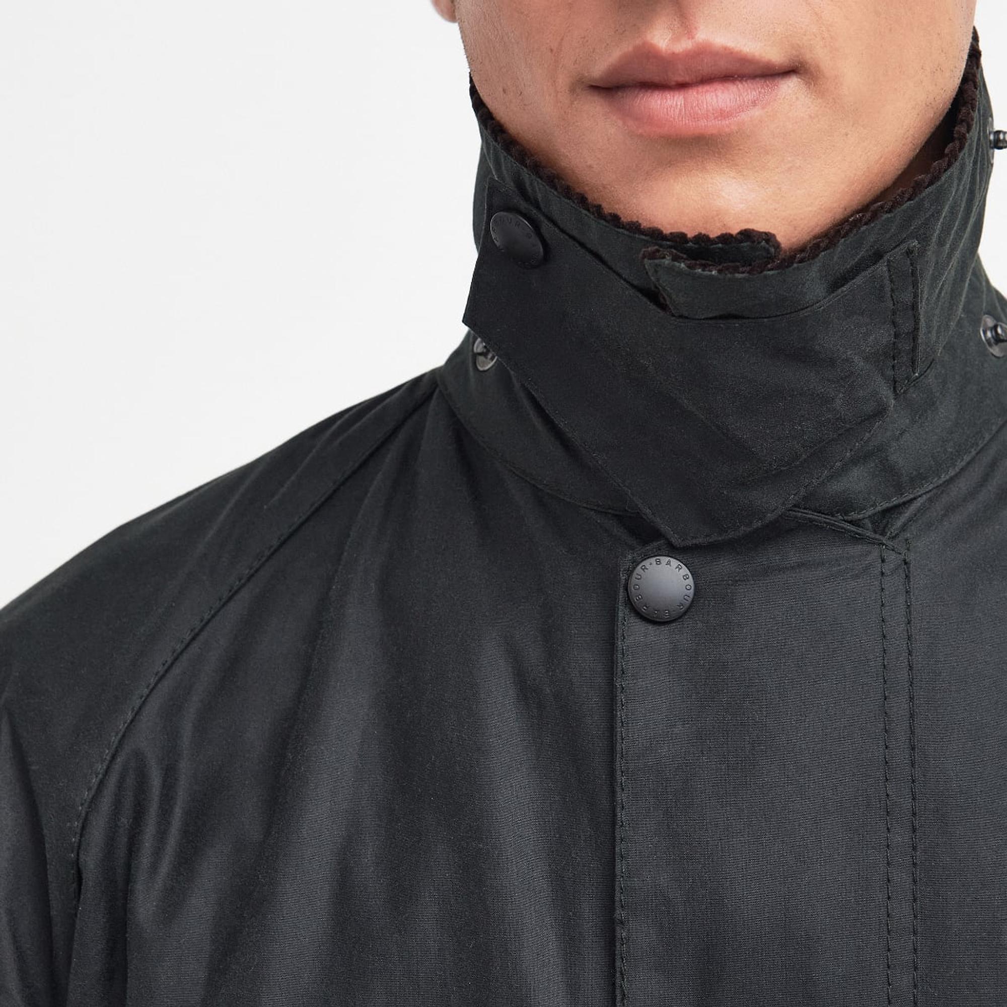 Product image 8 of 10 of Barbour Beaufort Men's Waxed Jacket - Sage