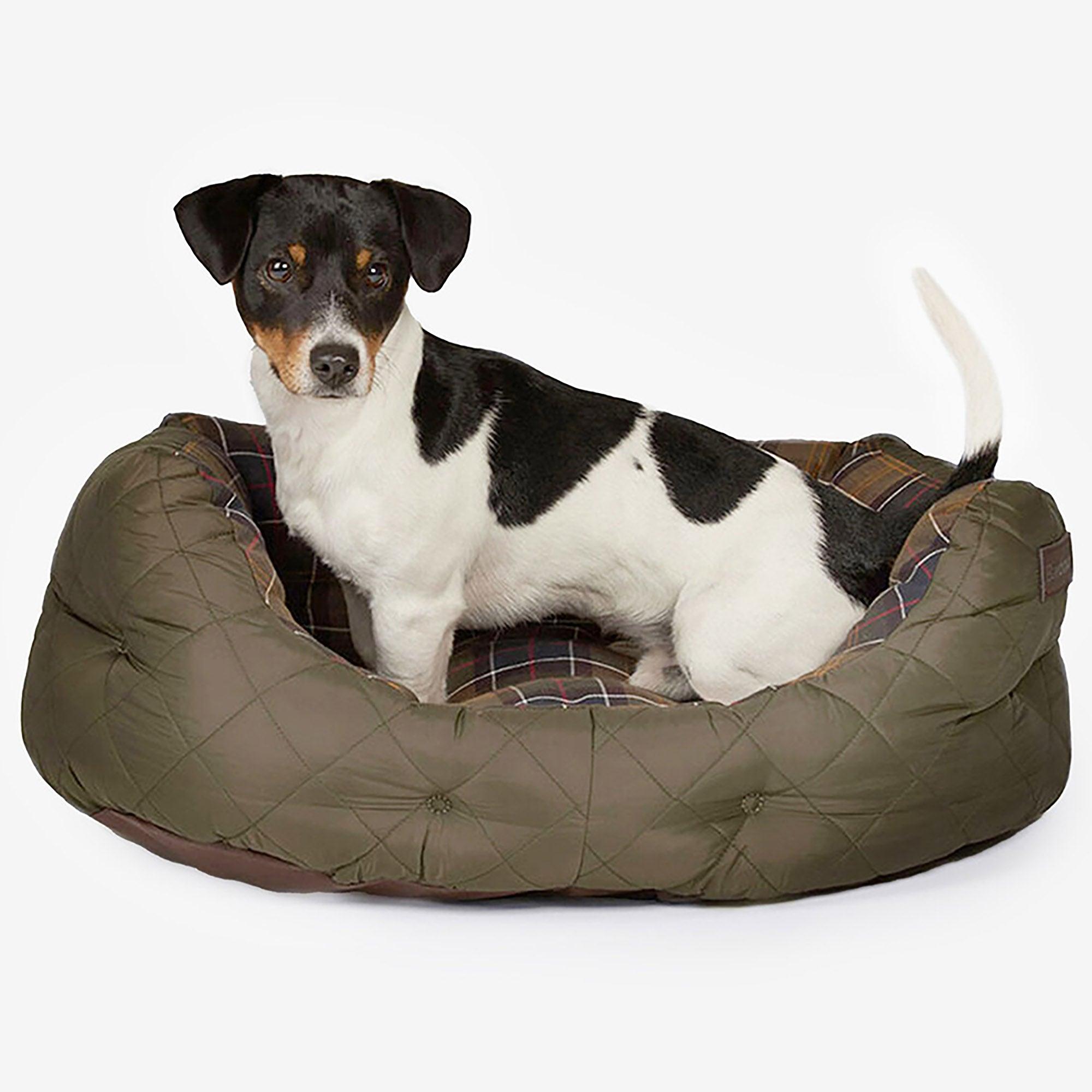 Product image 2 of 2 of Barbour 24in Quilted Dog Bed - Olive