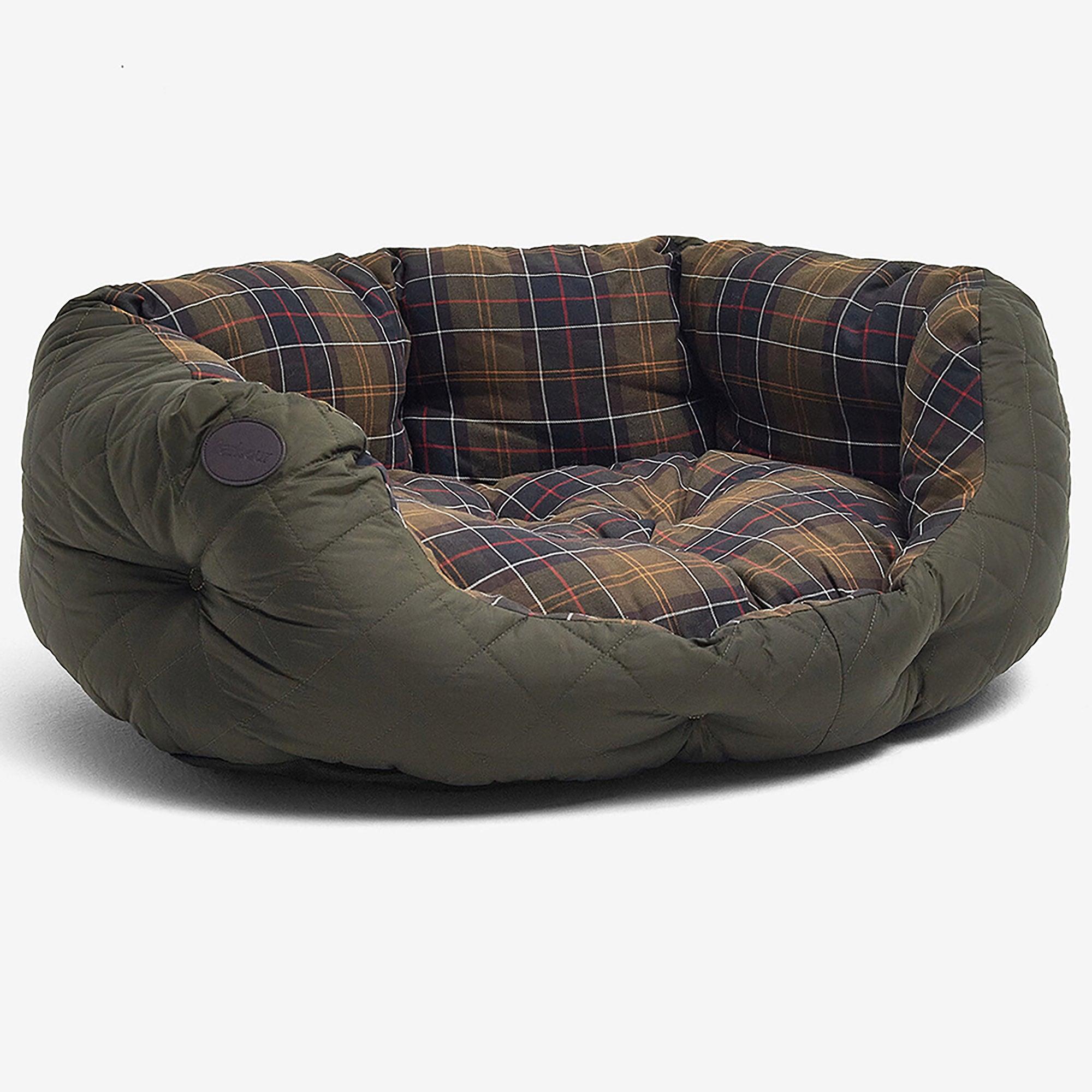 Product image 1 of 6 of Barbour 30in Quilted Dog Bed - Olive