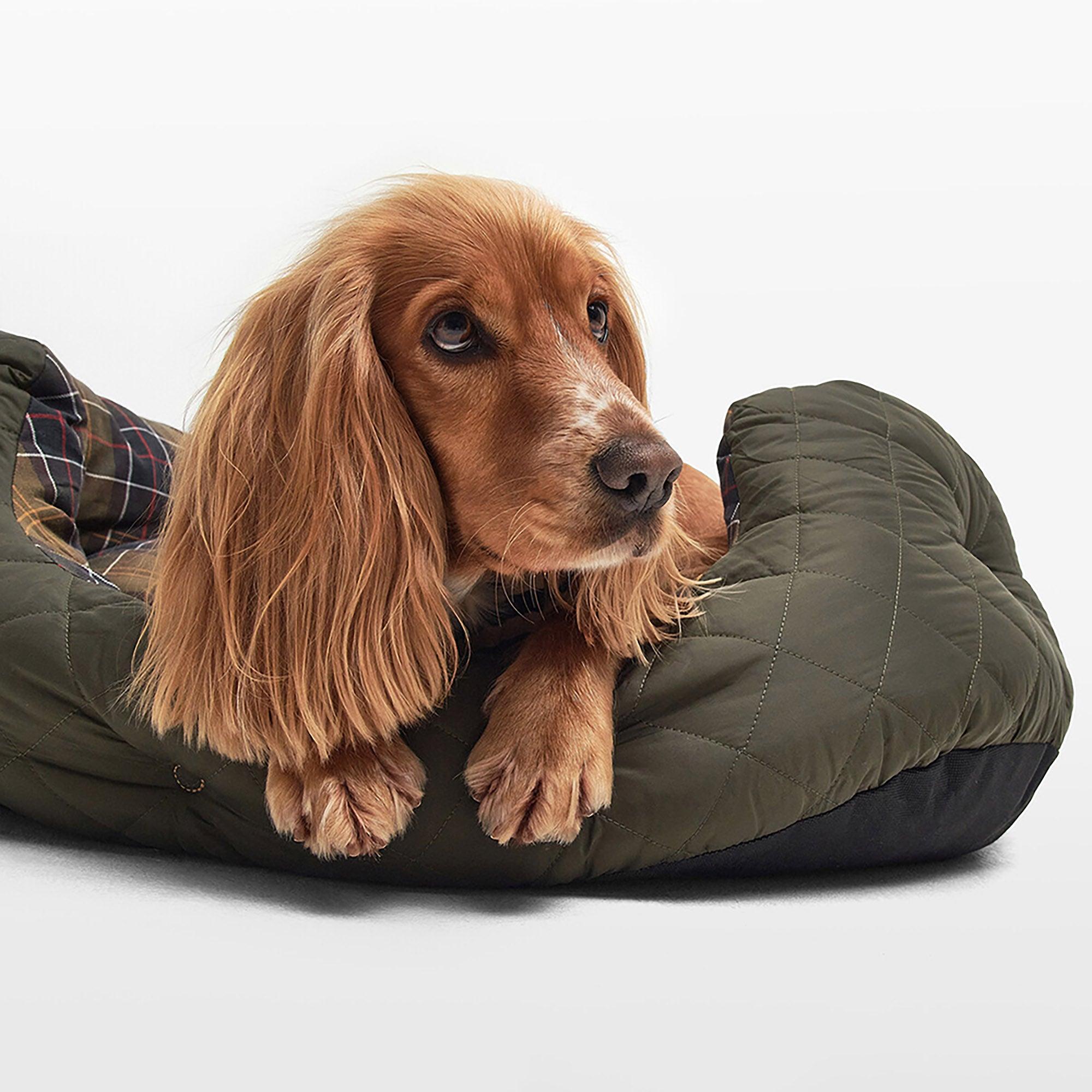 Product image 3 of 6 of Barbour 30in Quilted Dog Bed - Olive