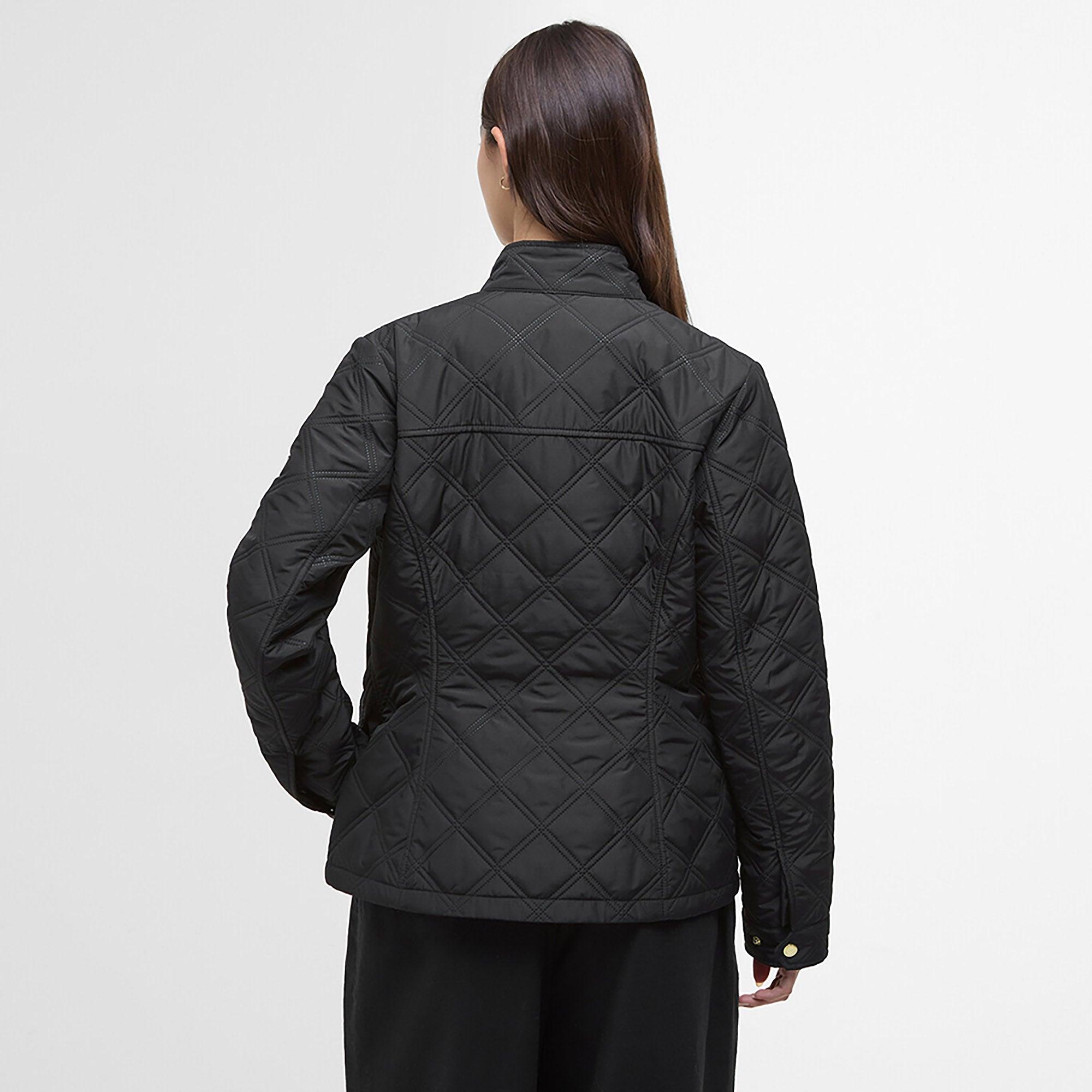 Product image 4 of 7 of Barbour International Women's Halsey Quilted Jacket - Black