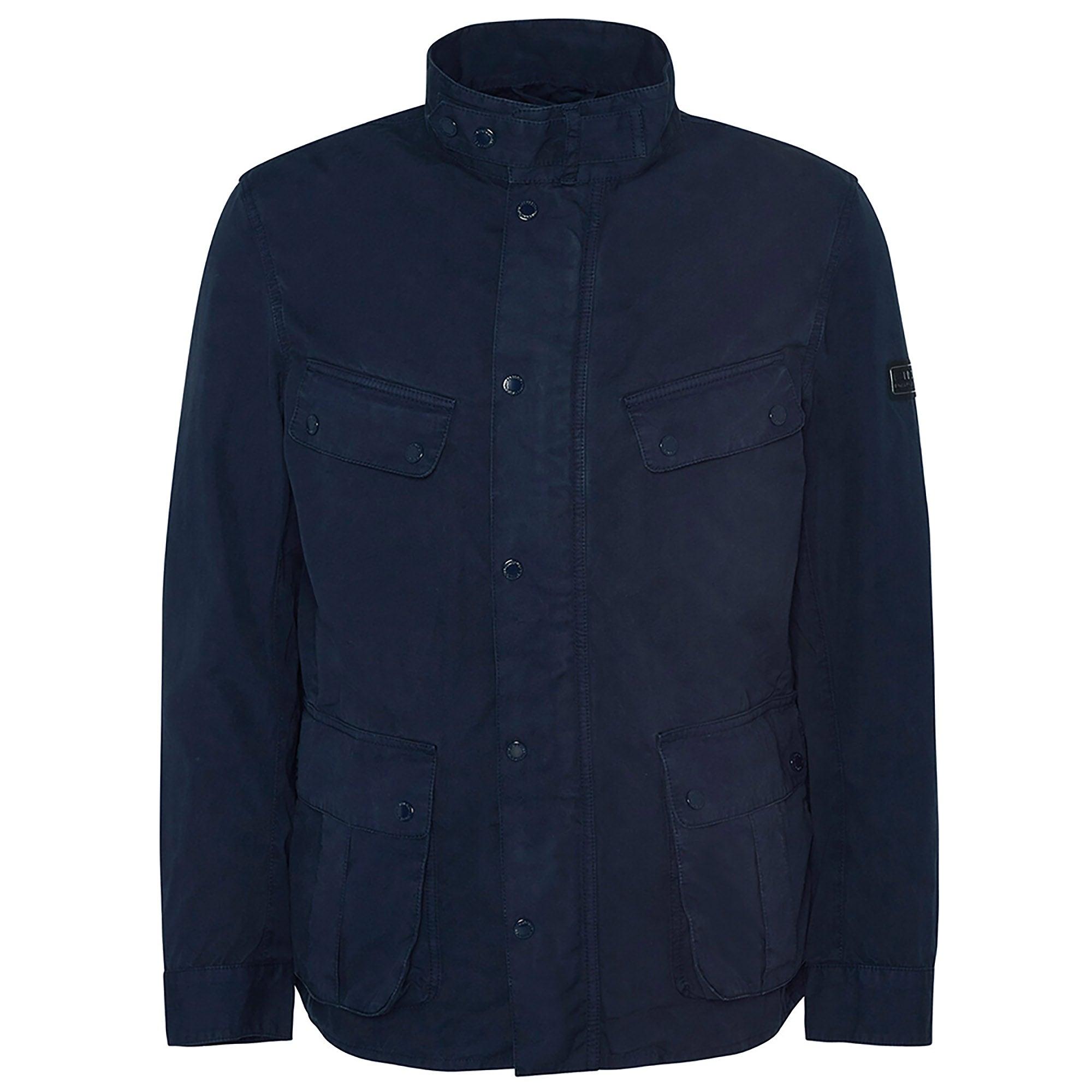 Product image 1 of 8 of Barbour International Men's Cotton Casual Duke Jacket - Navy