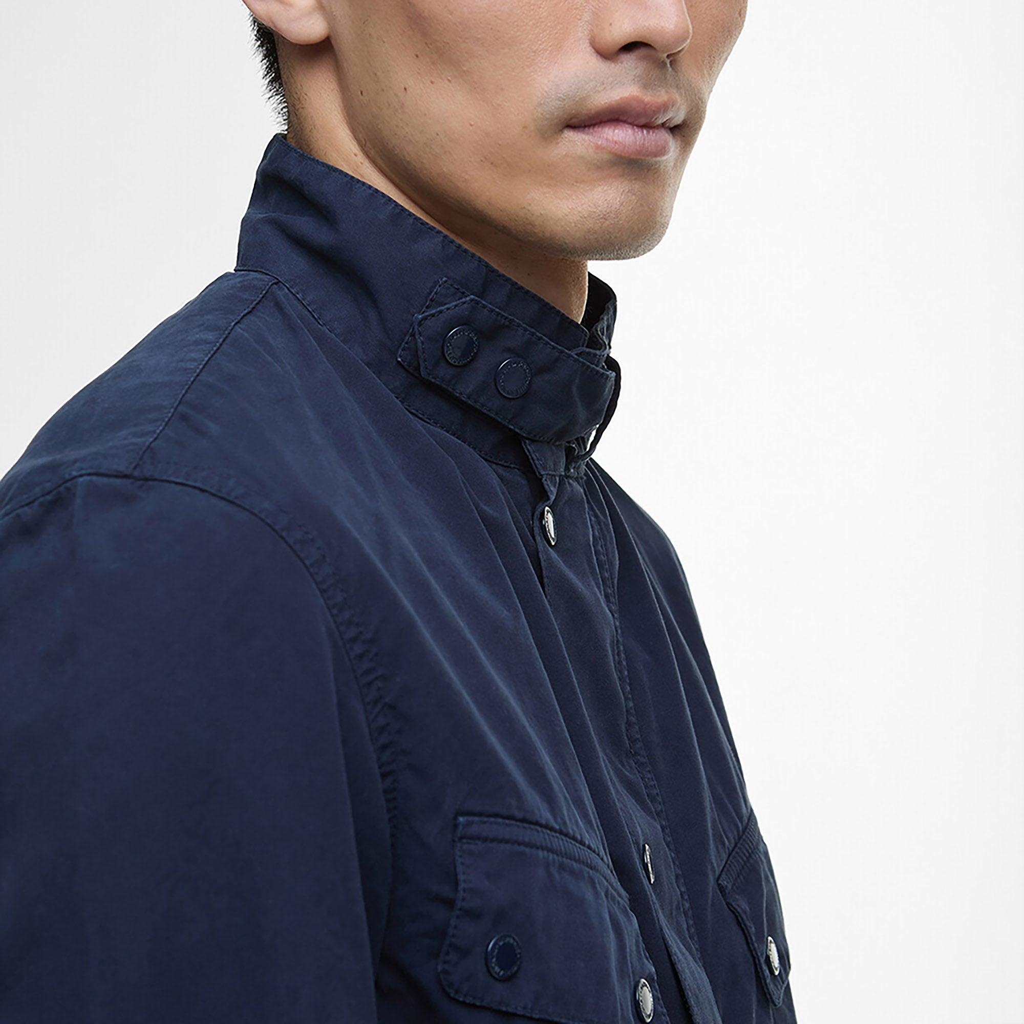 Product image 7 of 8 of Barbour International Men's Cotton Casual Duke Jacket - Navy