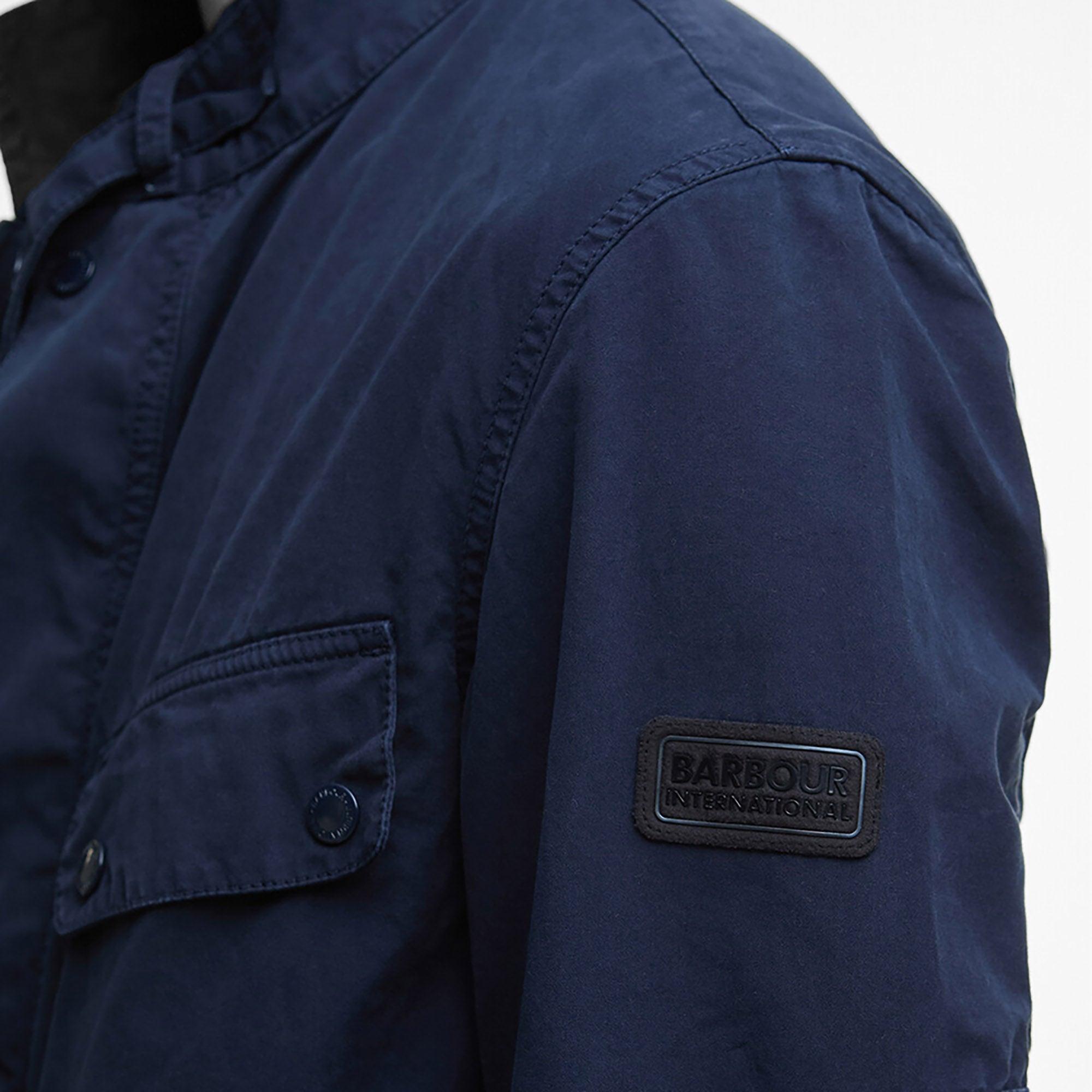 Product image 8 of 8 of Barbour International Men's Cotton Casual Duke Jacket - Navy