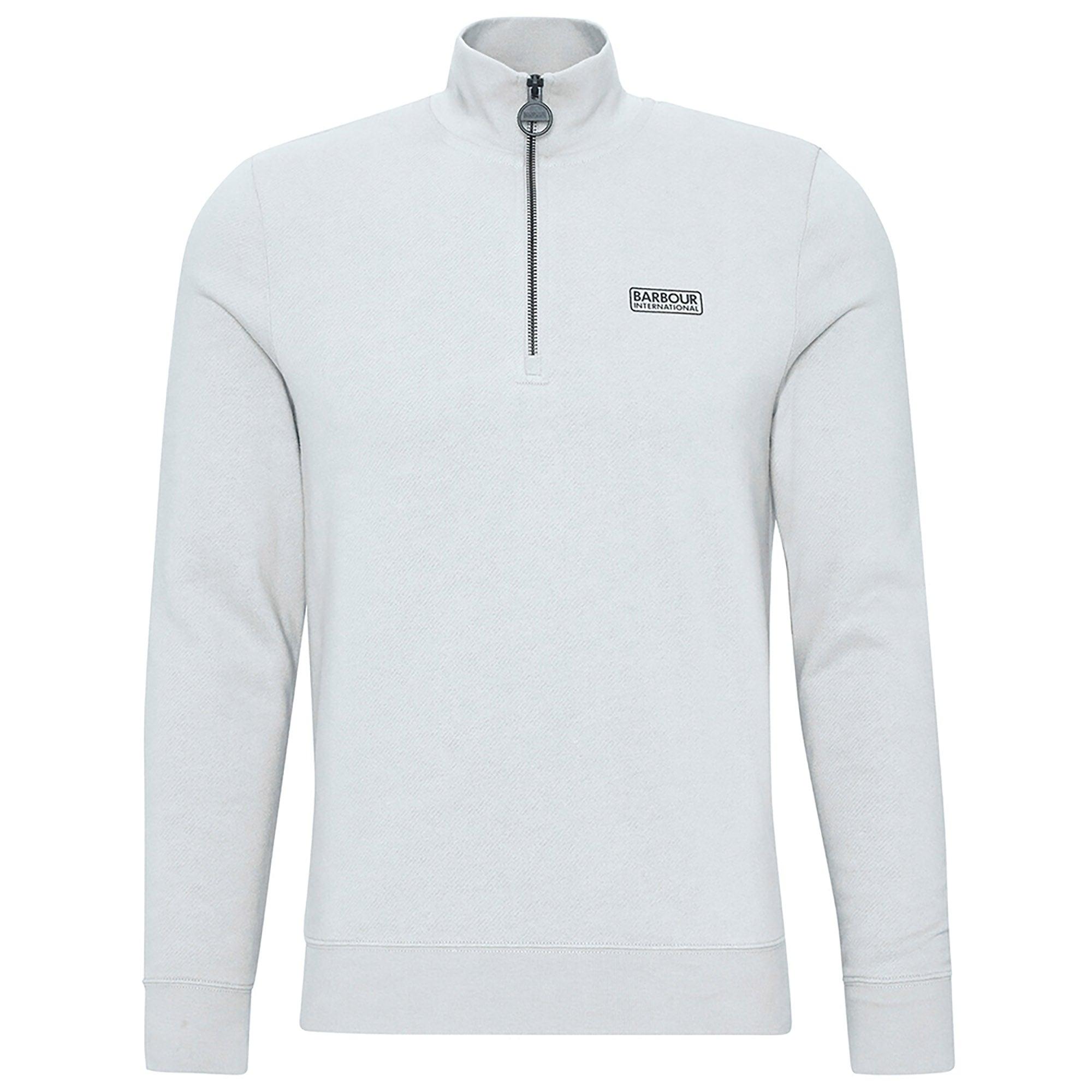 Product image 1 of 6 of Barbour International Men's Essential Half Zip Sweatshirt - Concrete