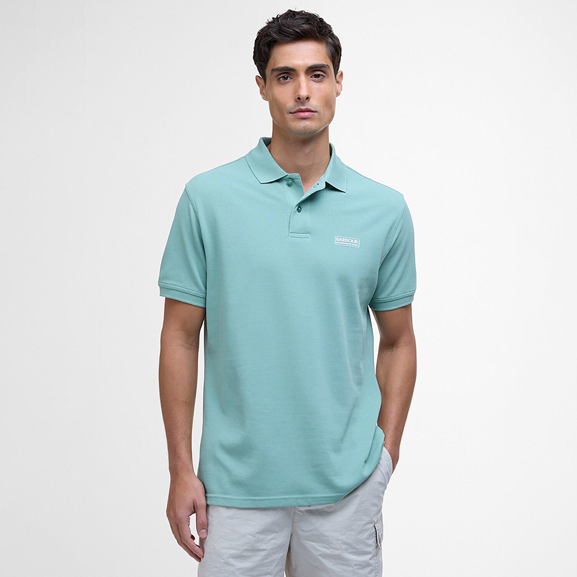 Product image 2 of 6 of Barbour International Men's Essential Polo Shirt - Granite
