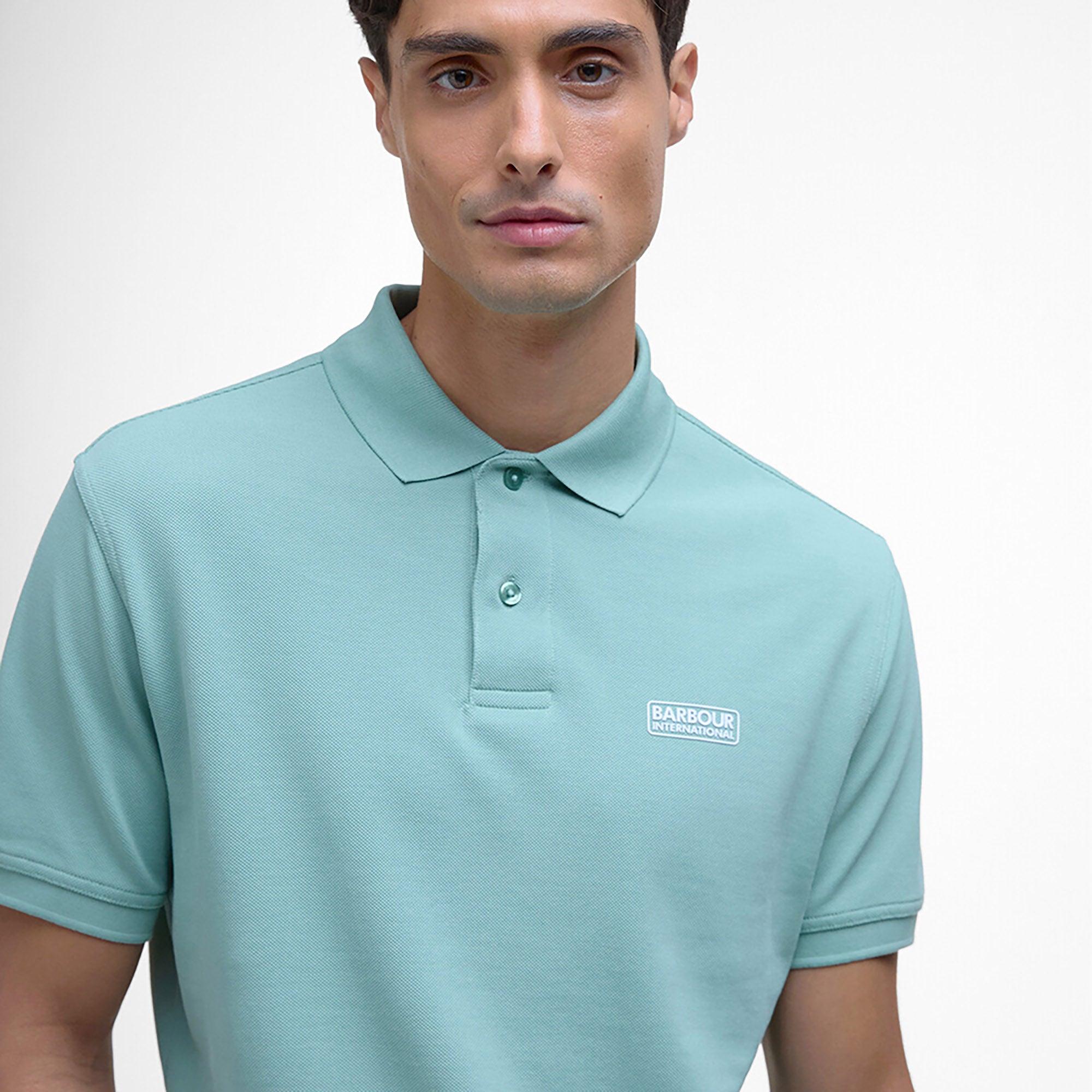 Product image 5 of 6 of Barbour International Men's Essential Polo Shirt - Granite