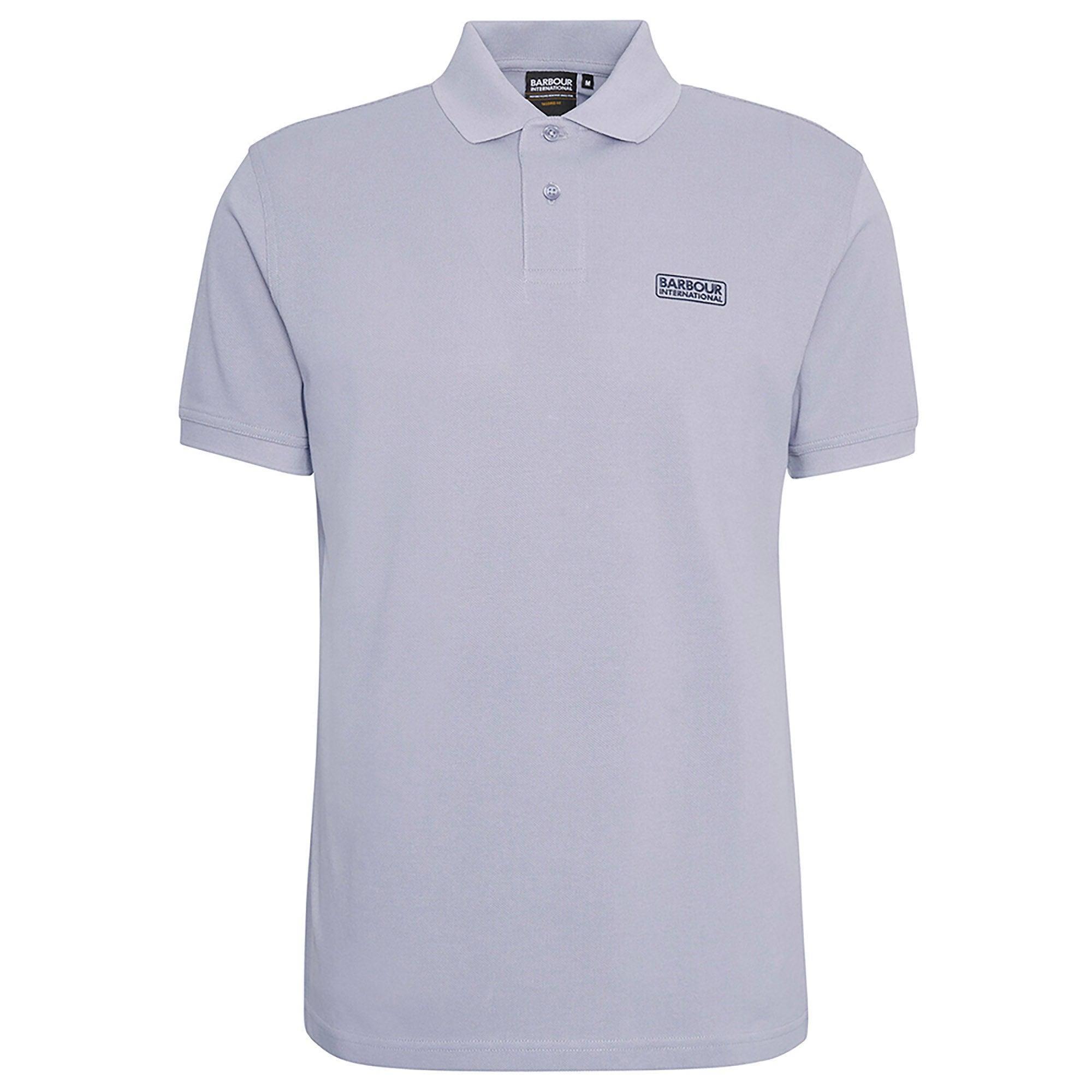 Product image 1 of 6 of Barbour International Men's Essential Polo Shirt - Pale Slate