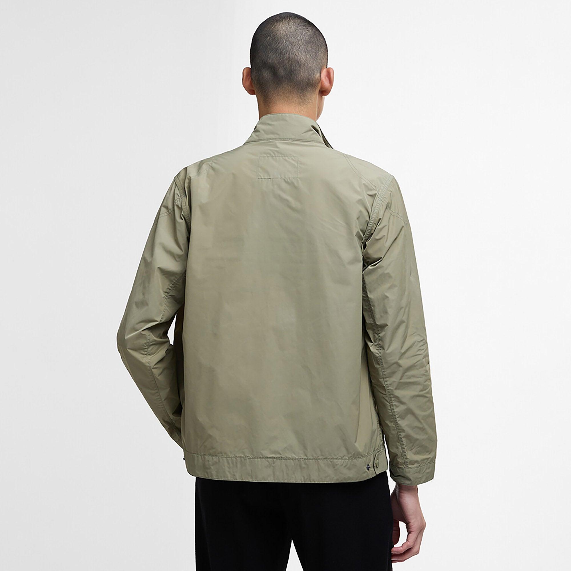 Product image 4 of 7 of Barbour International Men's Merton Shell Showerproof Jacket - Bleached Olive