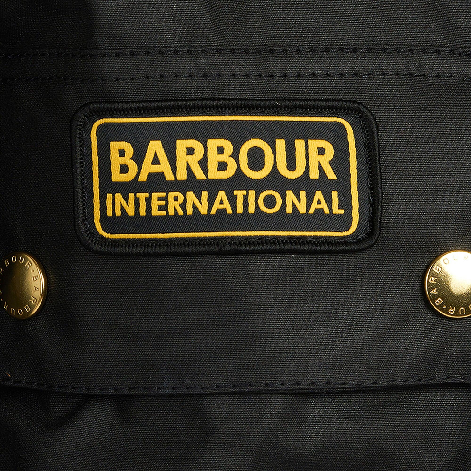 Product image 6 of 9 of Barbour International Men's Original Waxed Jacket - Black