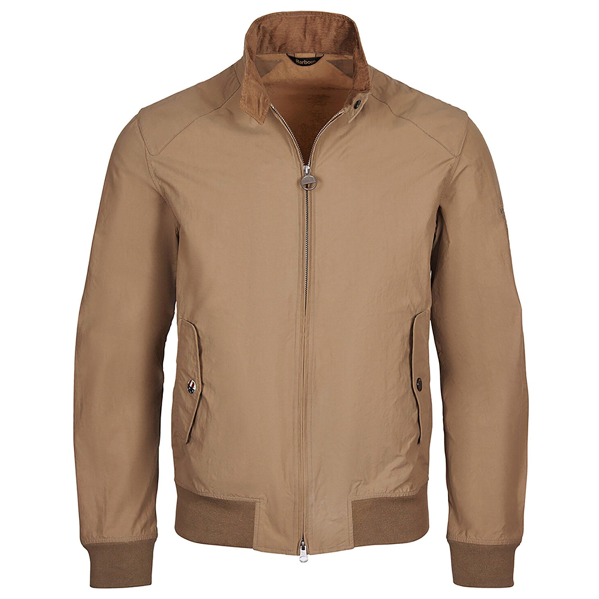 Product image 1 of 7 of Barbour International Men's Rectifier Harrington Jacket - Military Brown