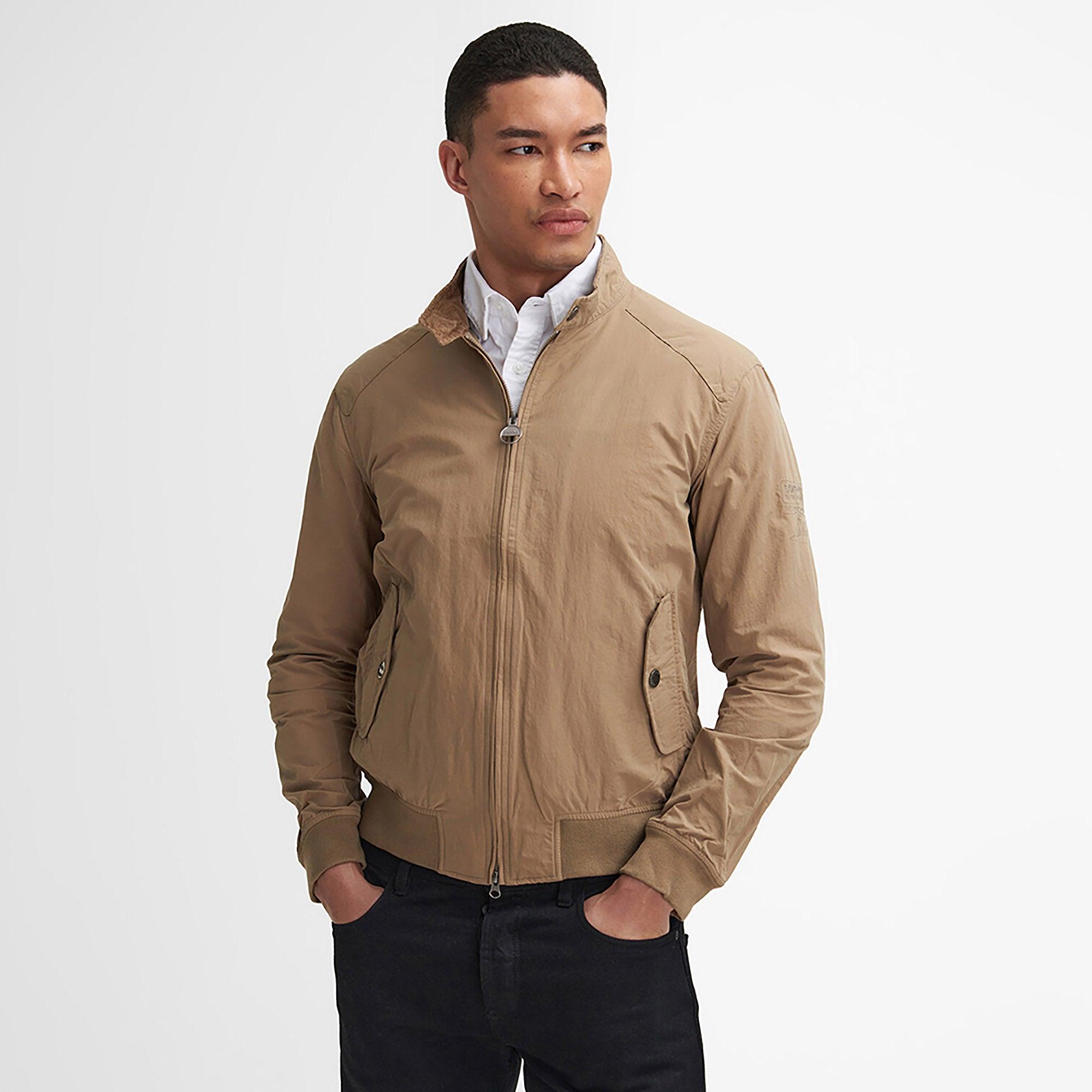 Product image 2 of 7 of Barbour International Men's Rectifier Harrington Jacket - Military Brown