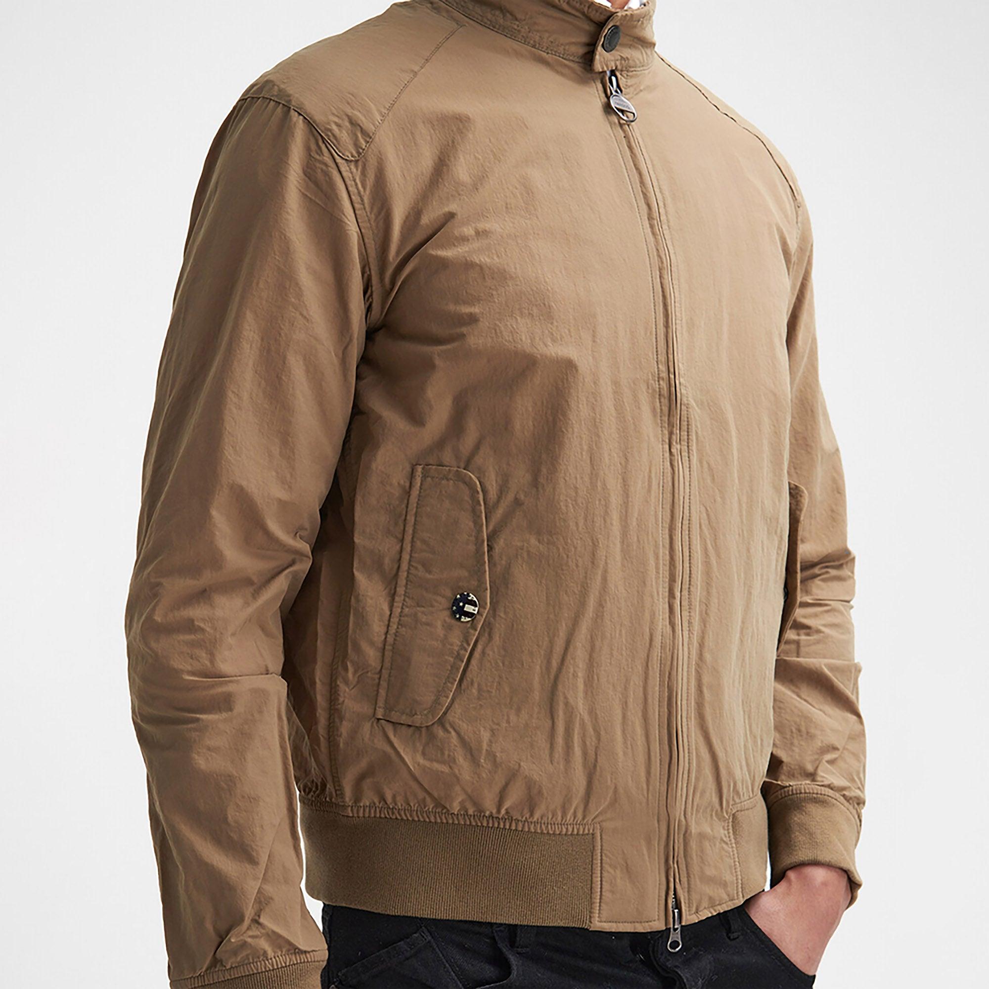 Product image 7 of 7 of Barbour International Men's Rectifier Harrington Jacket - Military Brown