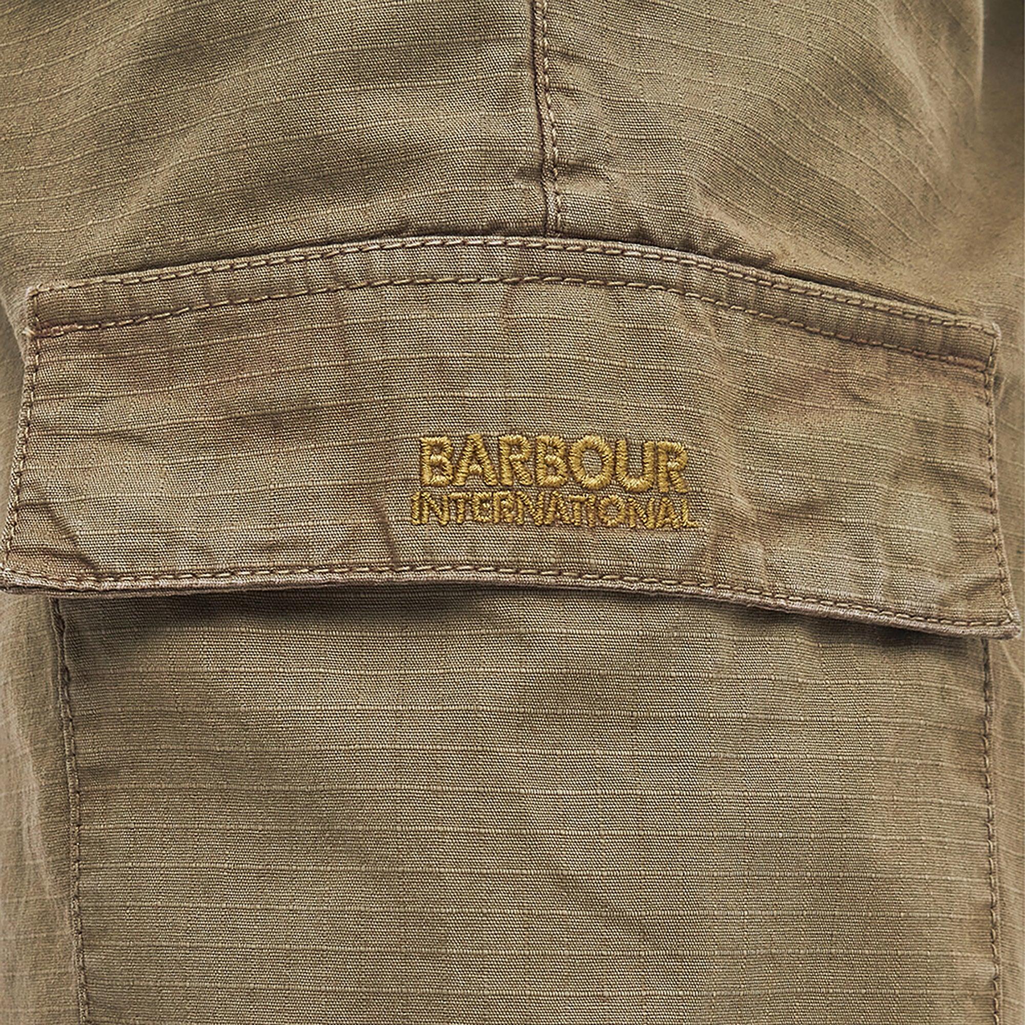 Product image 6 of 6 of Barbour International Men's Ripstop Cargo Trousers - Bleached Olive