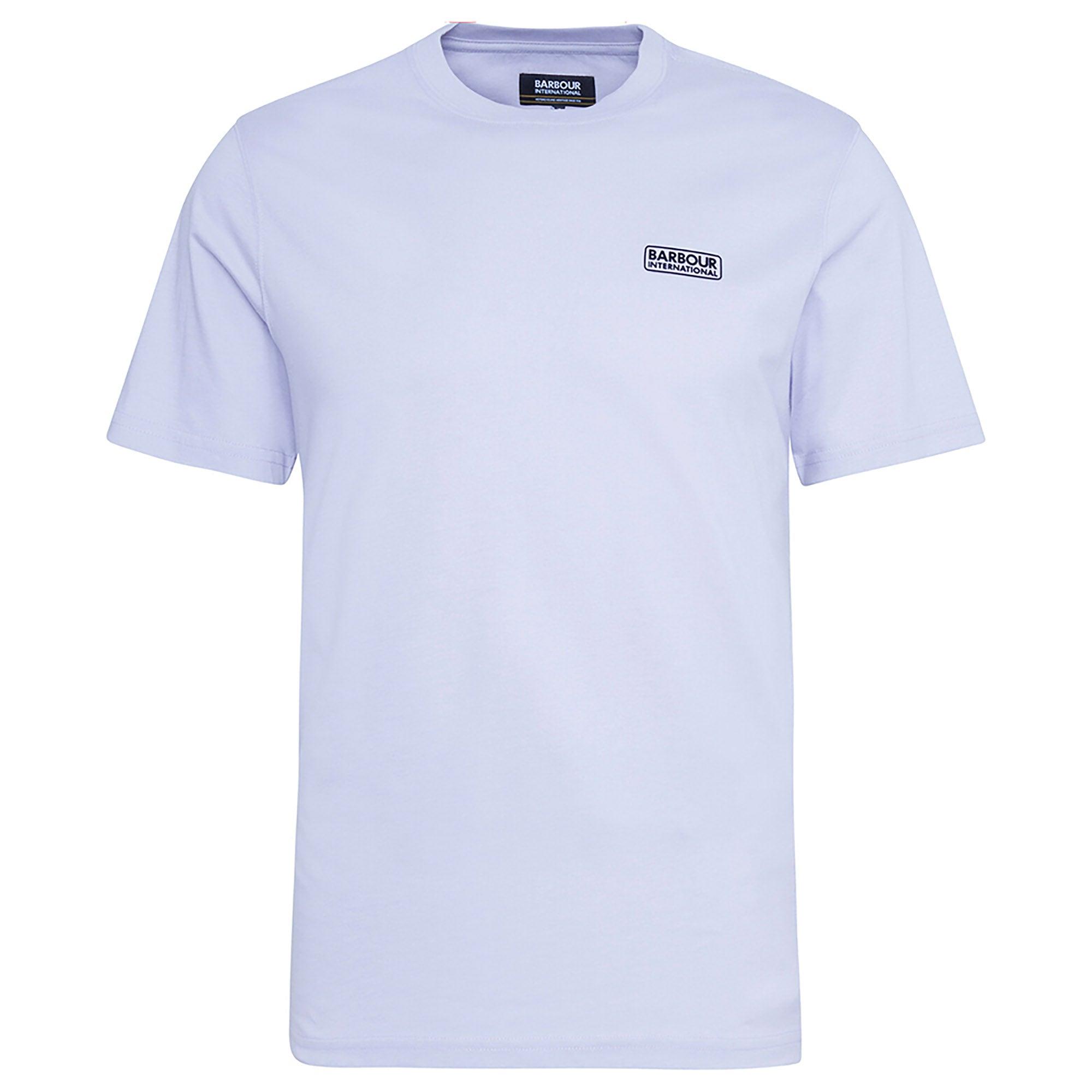 Product image 1 of 6 of Barbour International Men's Small Logo T-Shirt - Thistle