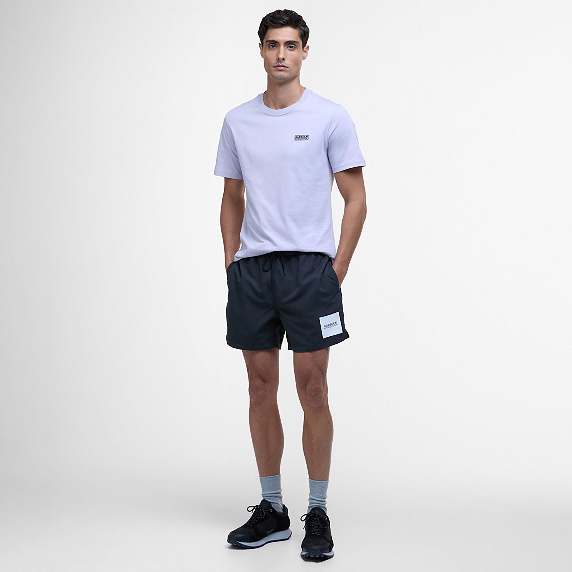 Product image 3 of 6 of Barbour International Men's Small Logo T-Shirt - Thistle