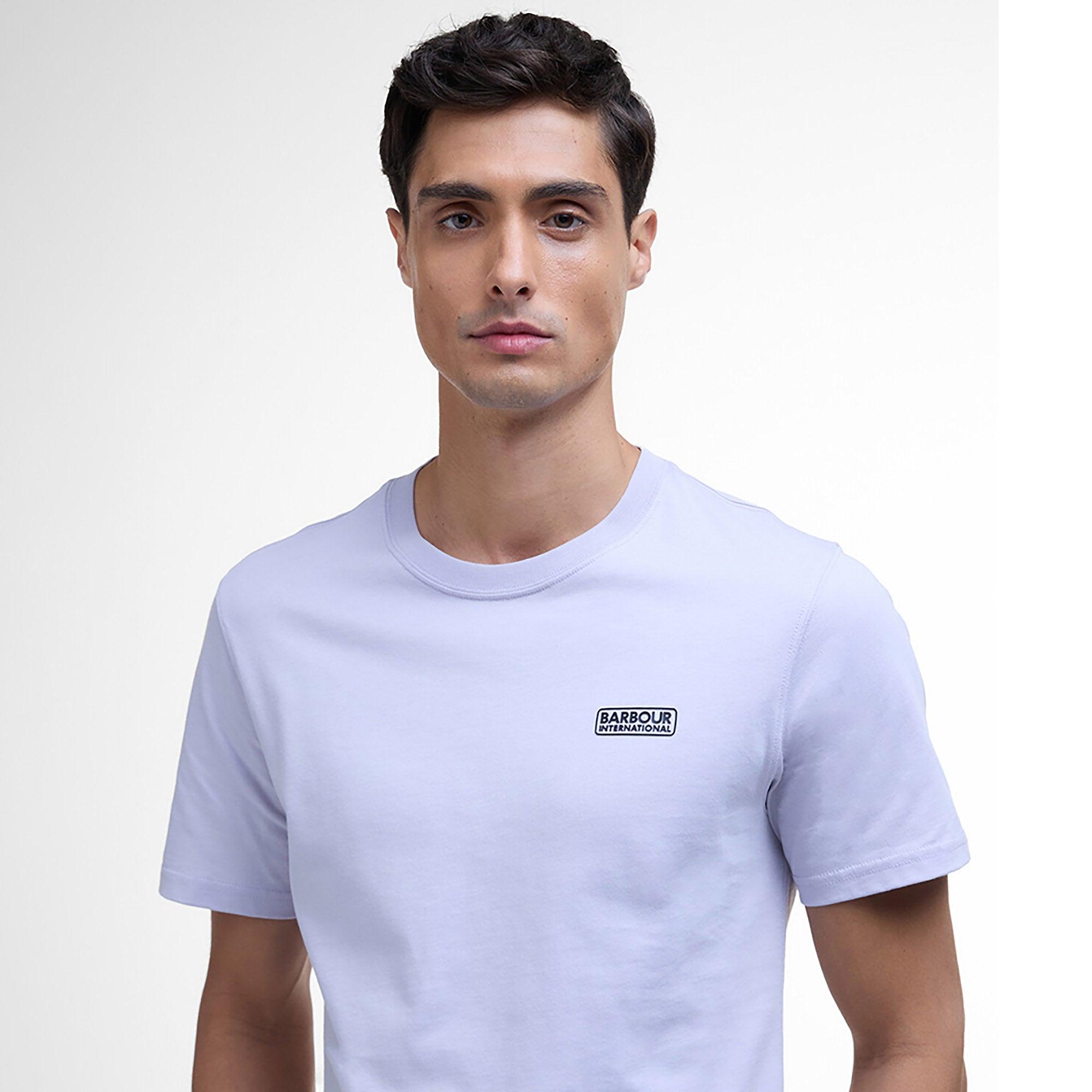 Product image 5 of 6 of Barbour International Men's Small Logo T-Shirt - Thistle