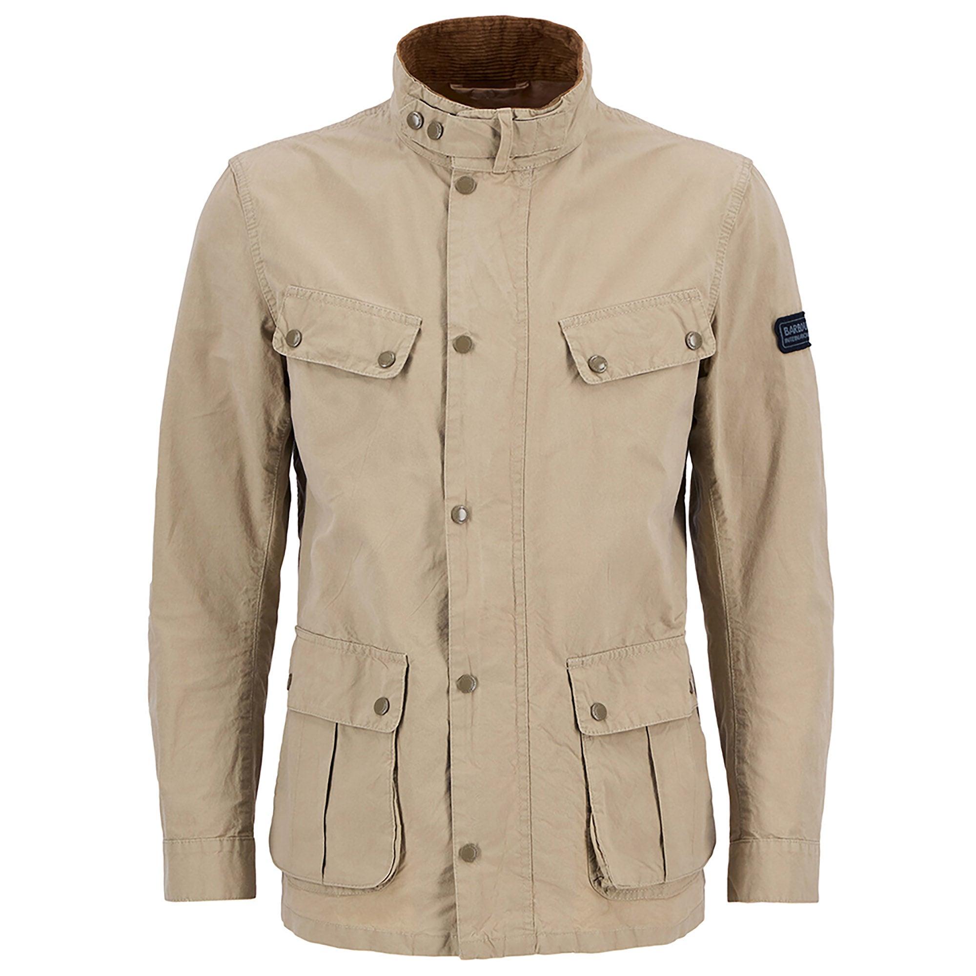Product image 1 of 7 of Barbour International Men's Summer Wash Duke Jacket - Beige