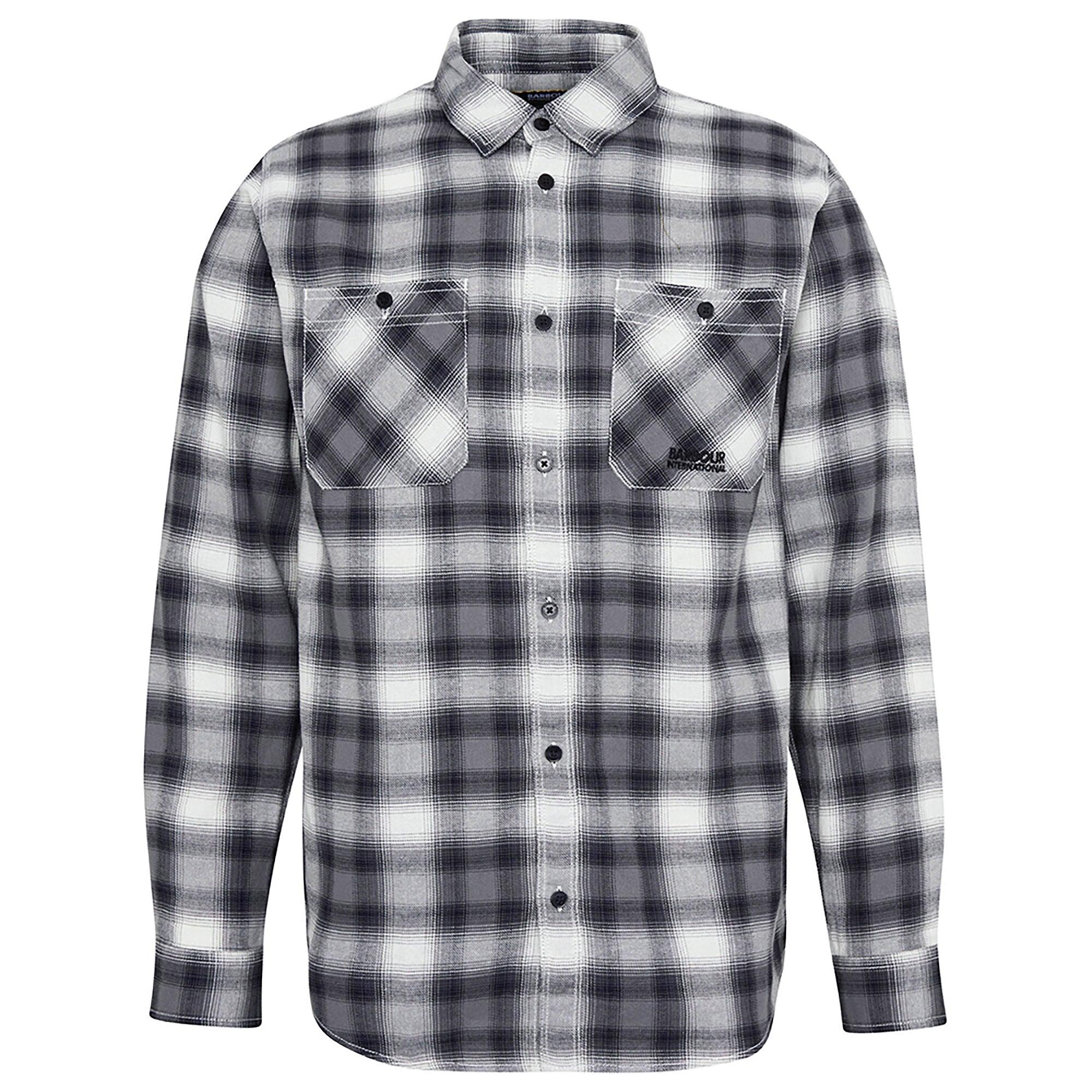 Product image 1 of 6 of Barbour International Men's Trailist Ombre Shirt - Black