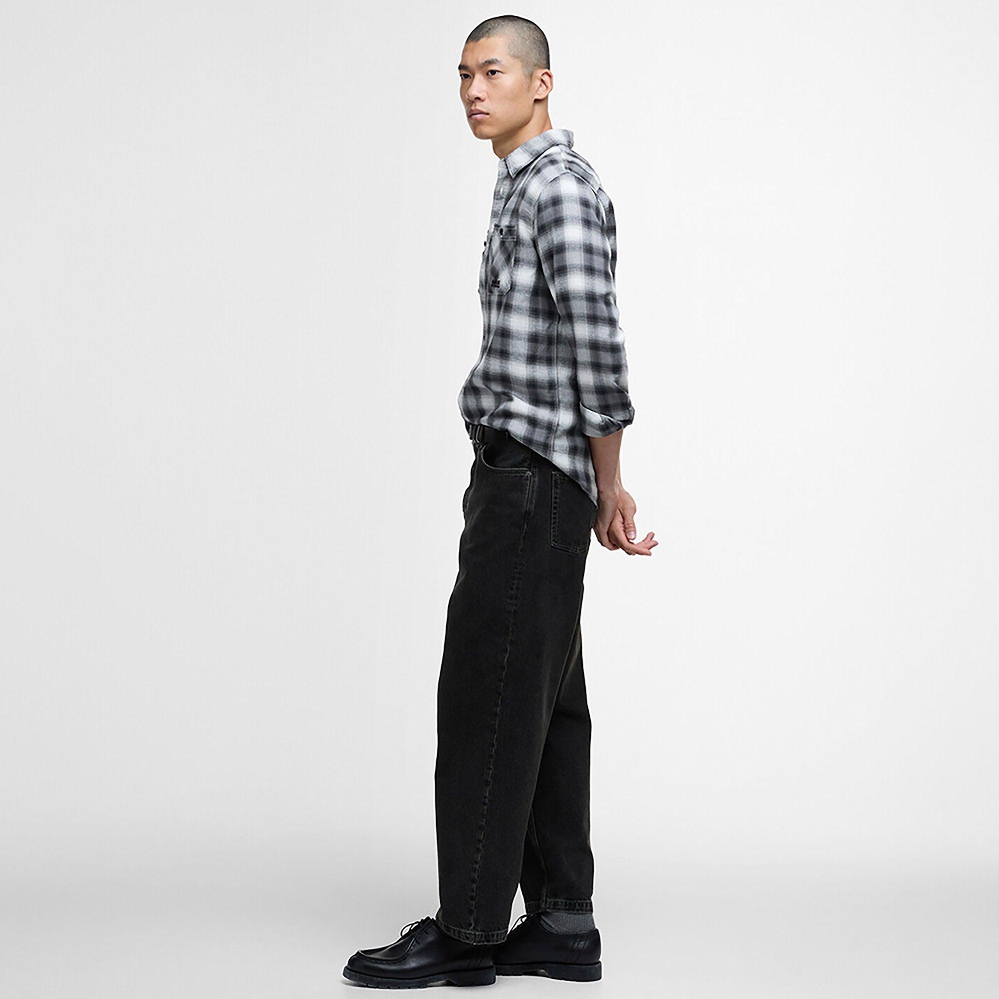 Product image 3 of 6 of Barbour International Men's Trailist Ombre Shirt - Black