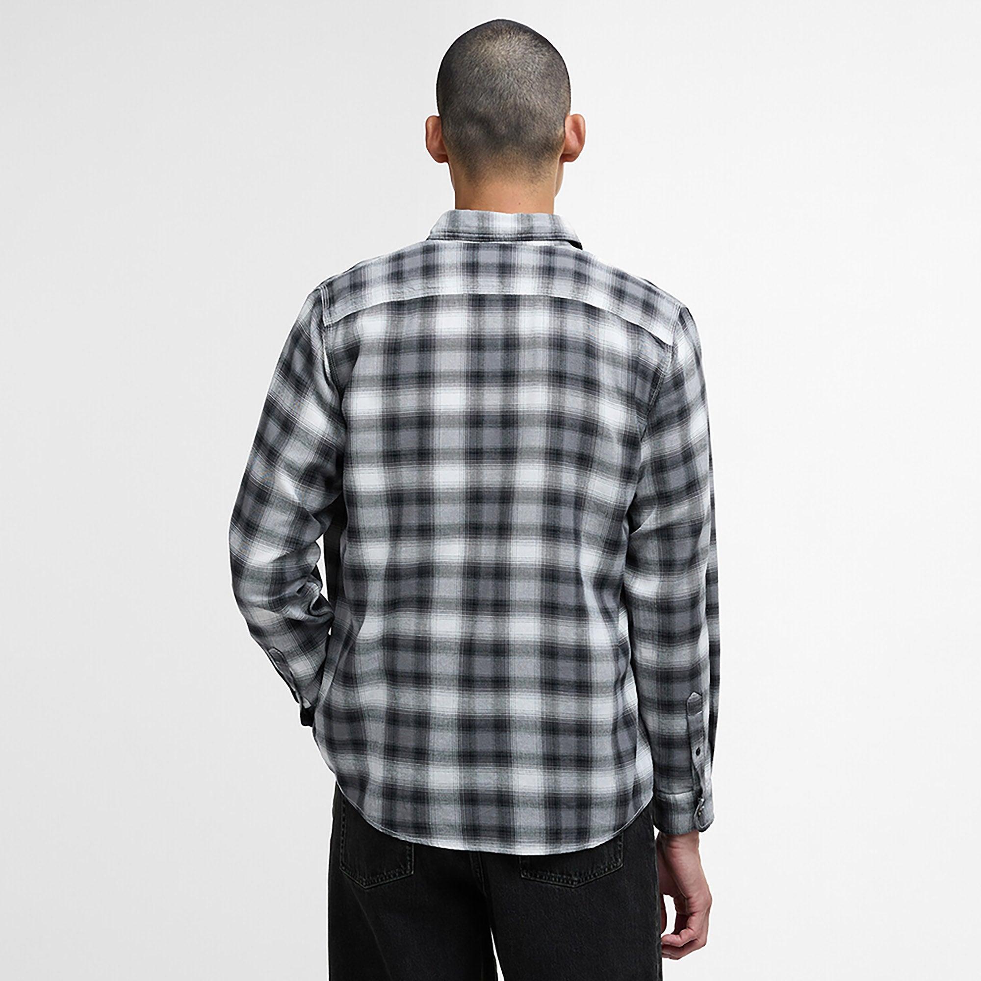 Product image 4 of 6 of Barbour International Men's Trailist Ombre Shirt - Black