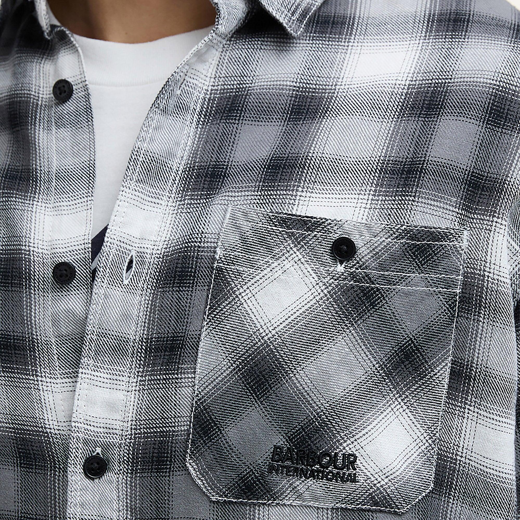 Product image 6 of 6 of Barbour International Men's Trailist Ombre Shirt - Black