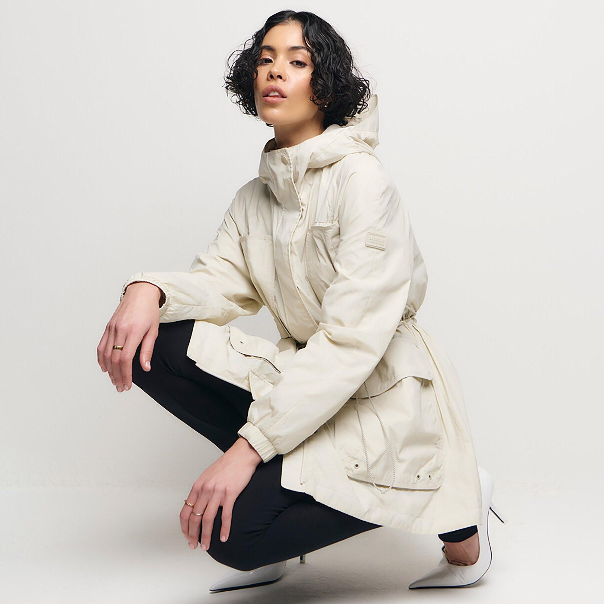 Product image 2 of 7 of Barbour International Women's Misha Casual Jacket - Silver Birch