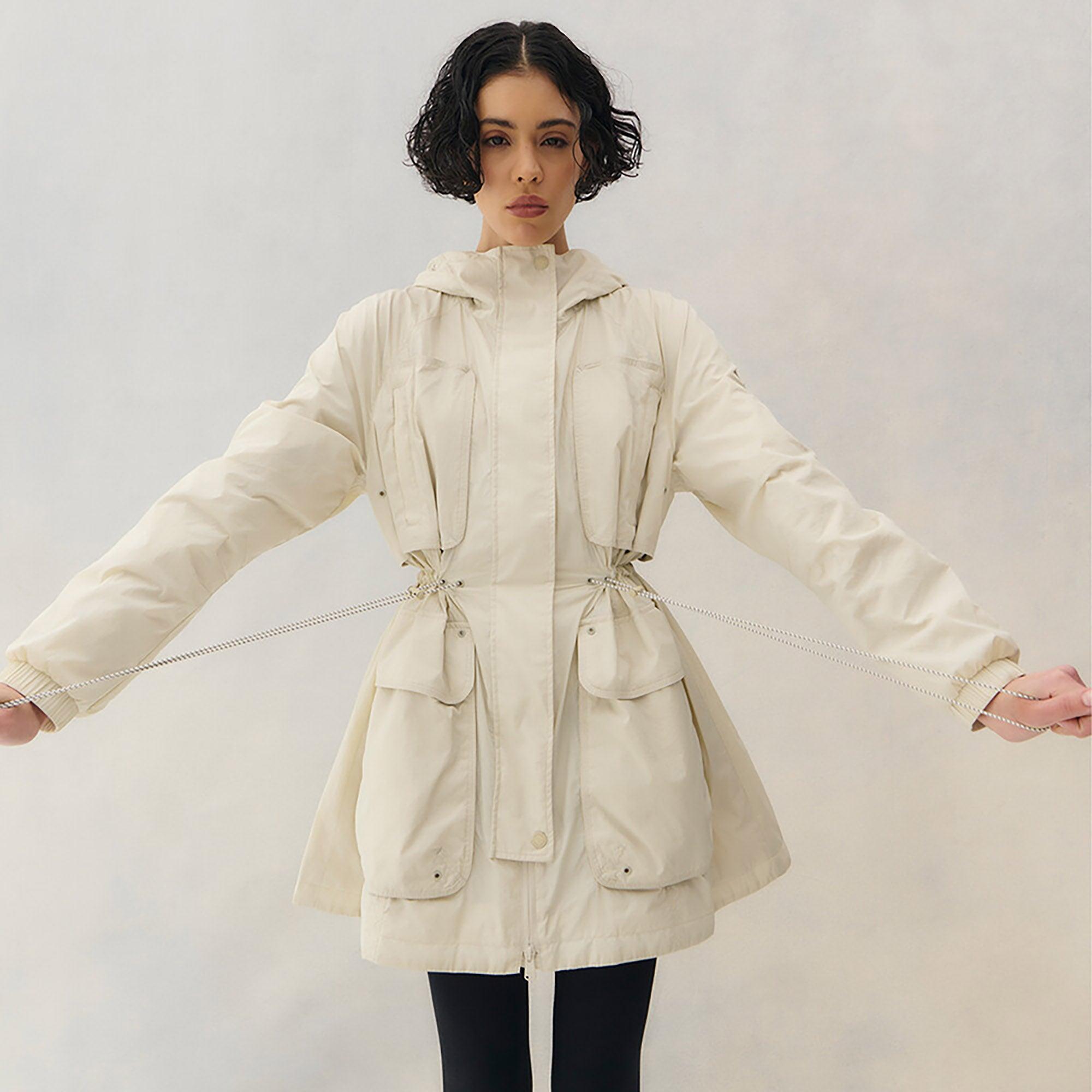 Product image 4 of 7 of Barbour International Women's Misha Casual Jacket - Silver Birch