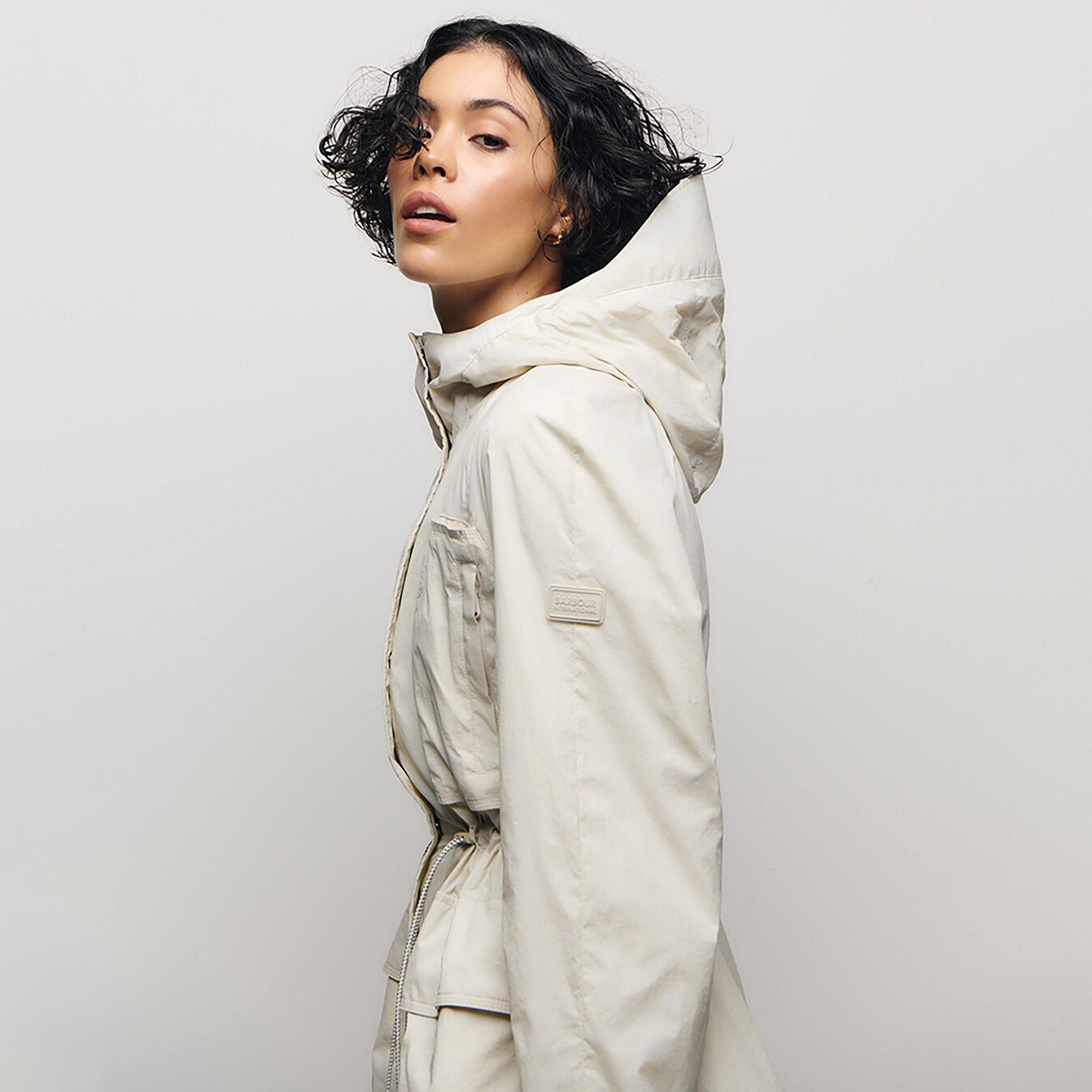 Product image 5 of 7 of Barbour International Women's Misha Casual Jacket - Silver Birch