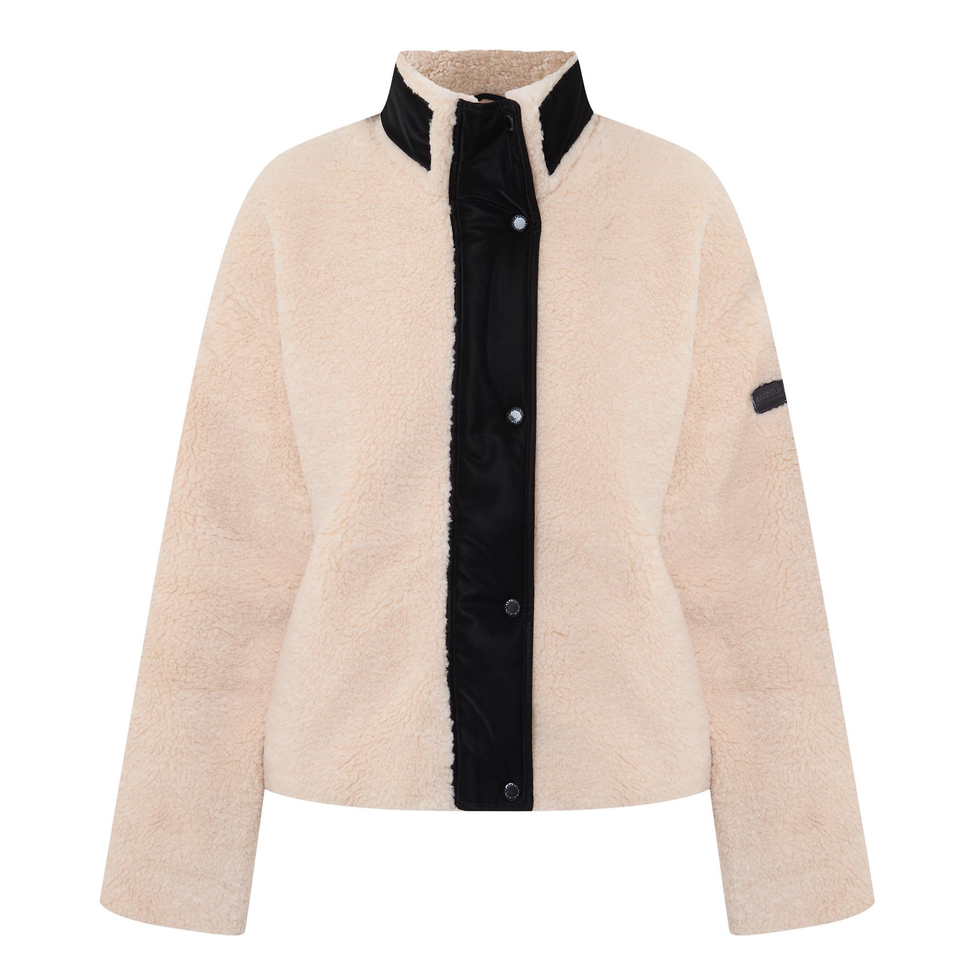 Product image 1 of 5 of Barbour International Women's Palma Fleece - Jasmine/Black