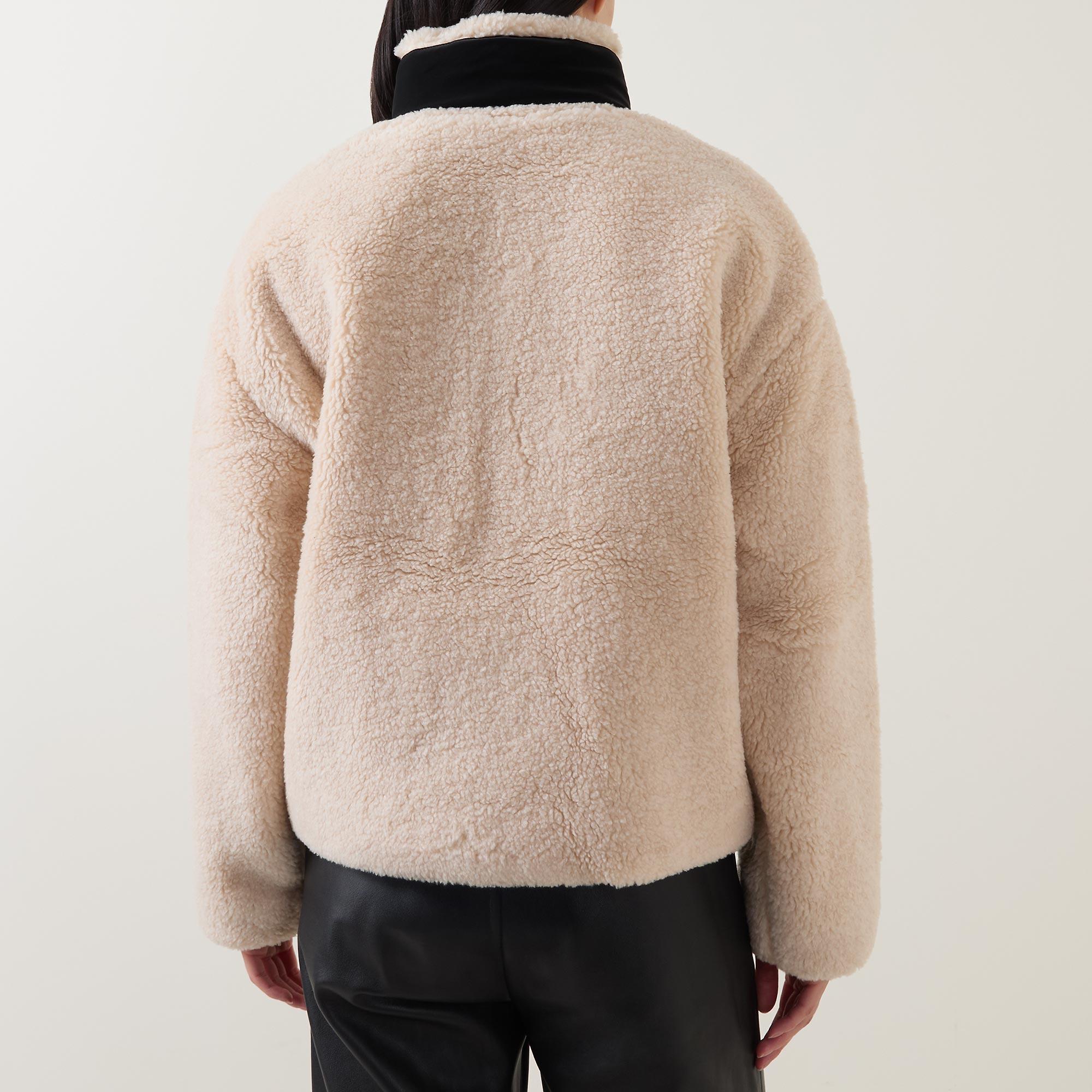 Product image 4 of 5 of Barbour International Women's Palma Fleece - Jasmine/Black