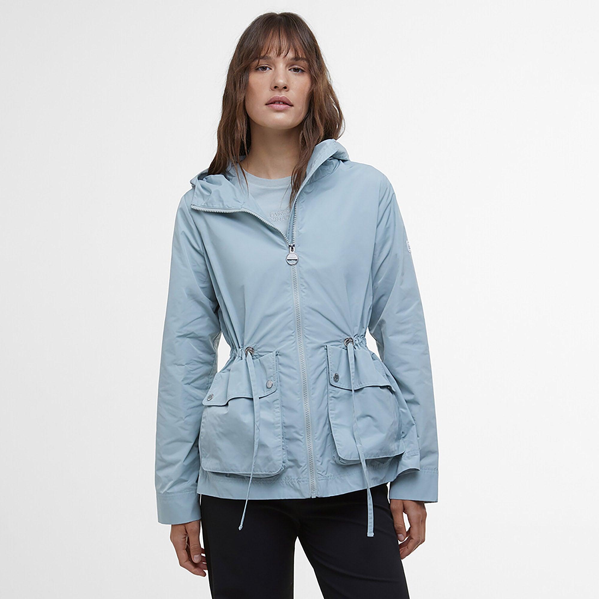 Product image 2 of 7 of Barbour International Women's Piper Showerproof Jacket - Light Steel Blue