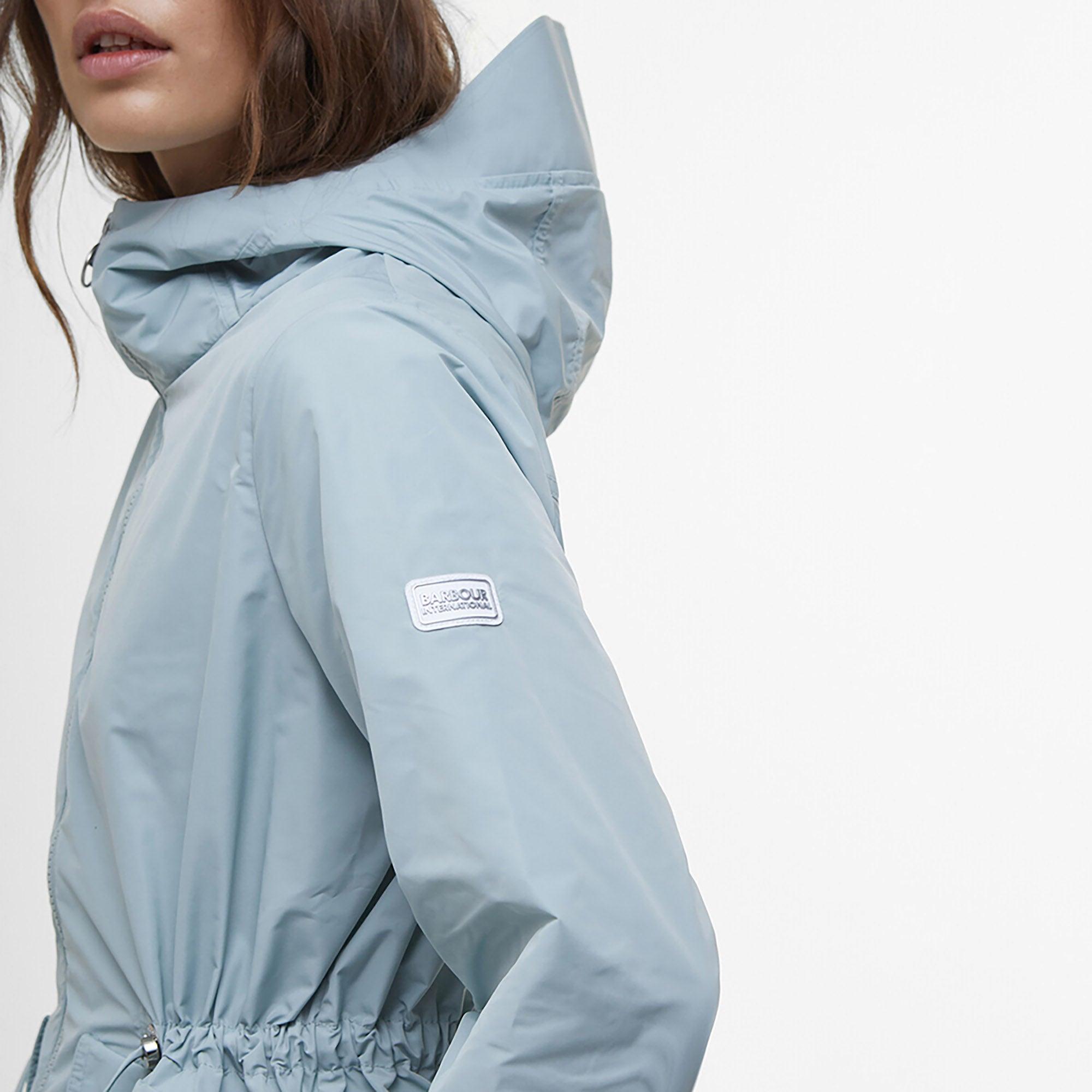 Product image 6 of 7 of Barbour International Women's Piper Showerproof Jacket - Light Steel Blue