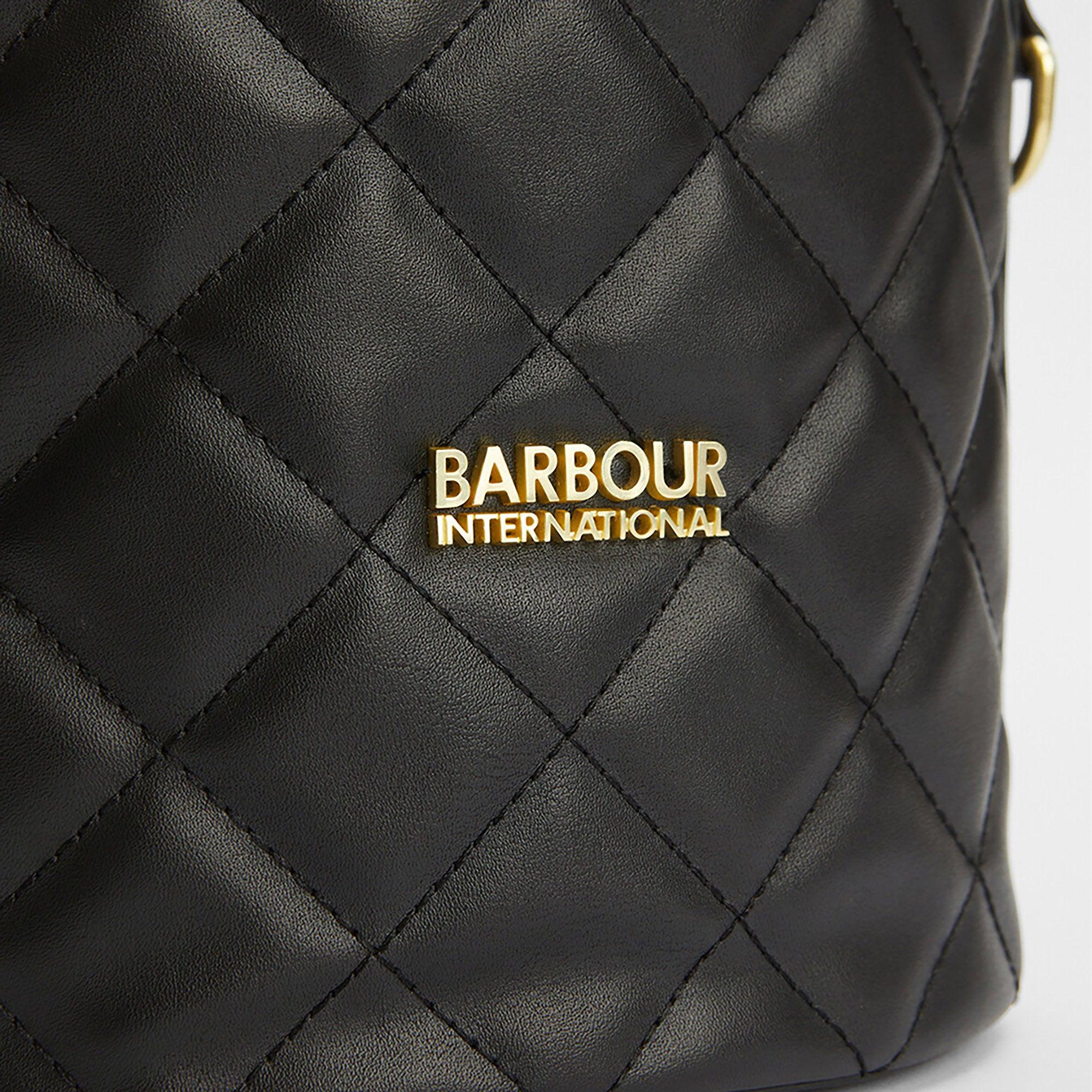 Product image 5 of 7 of Barbour International Women's Quilted Mini Balham Tote Bag - Black