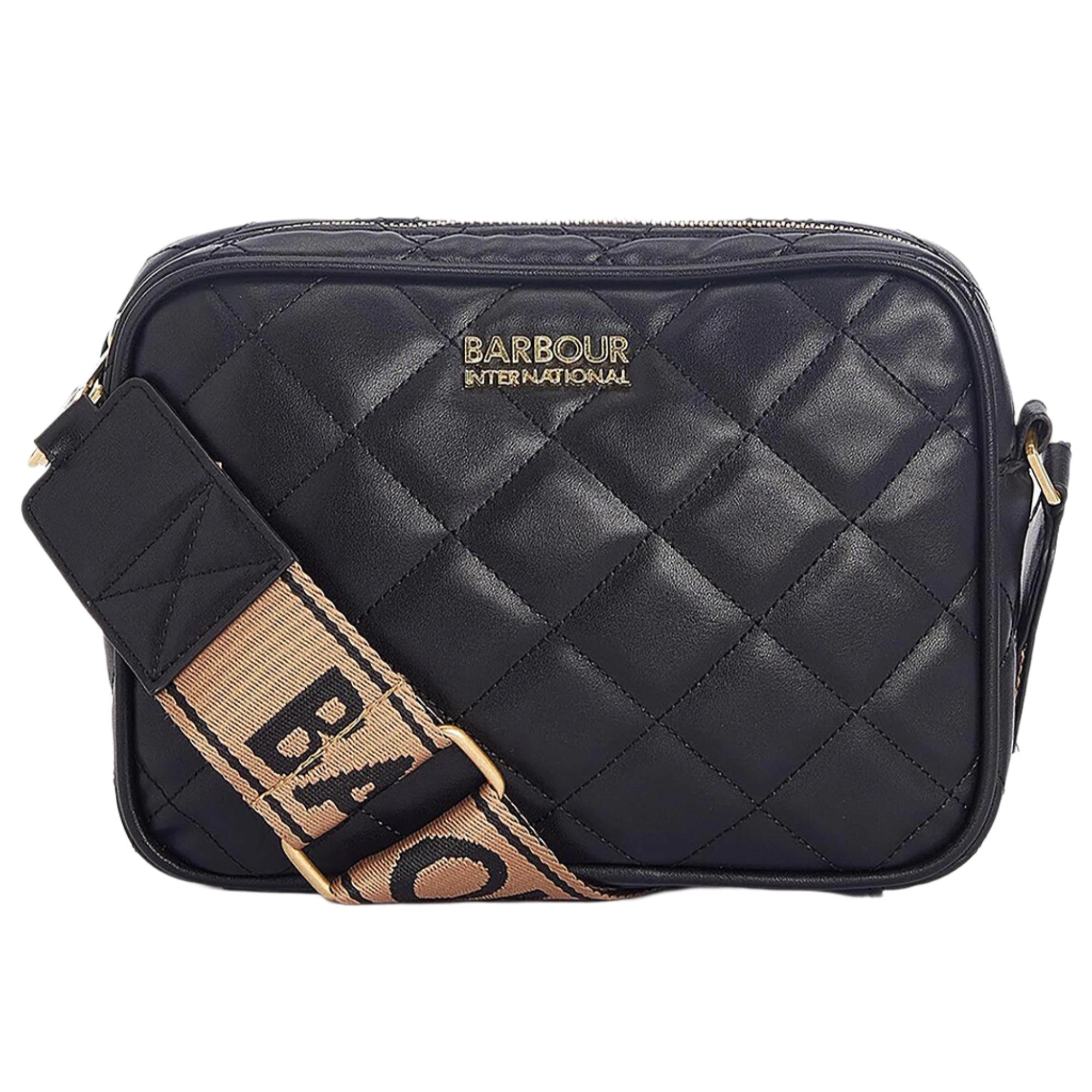 Product image 1 of 8 of Barbour International Women's Quilted Sloane Crossbody Bag - Black