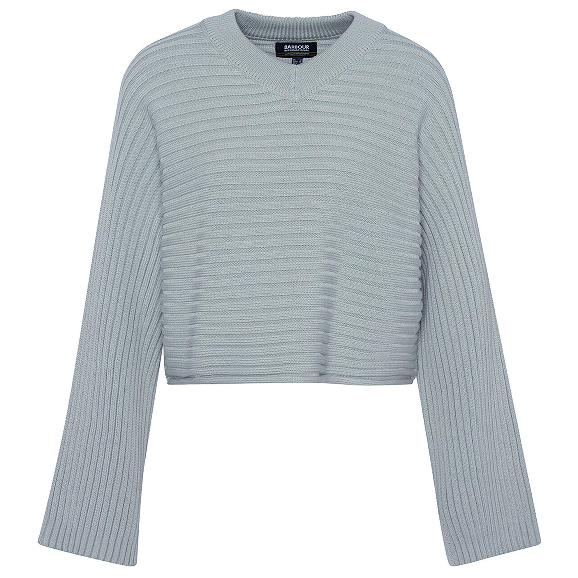 Product image 1 of 7 of Barbour International Women's Zola Knitted Jumper - Light Steel Blue