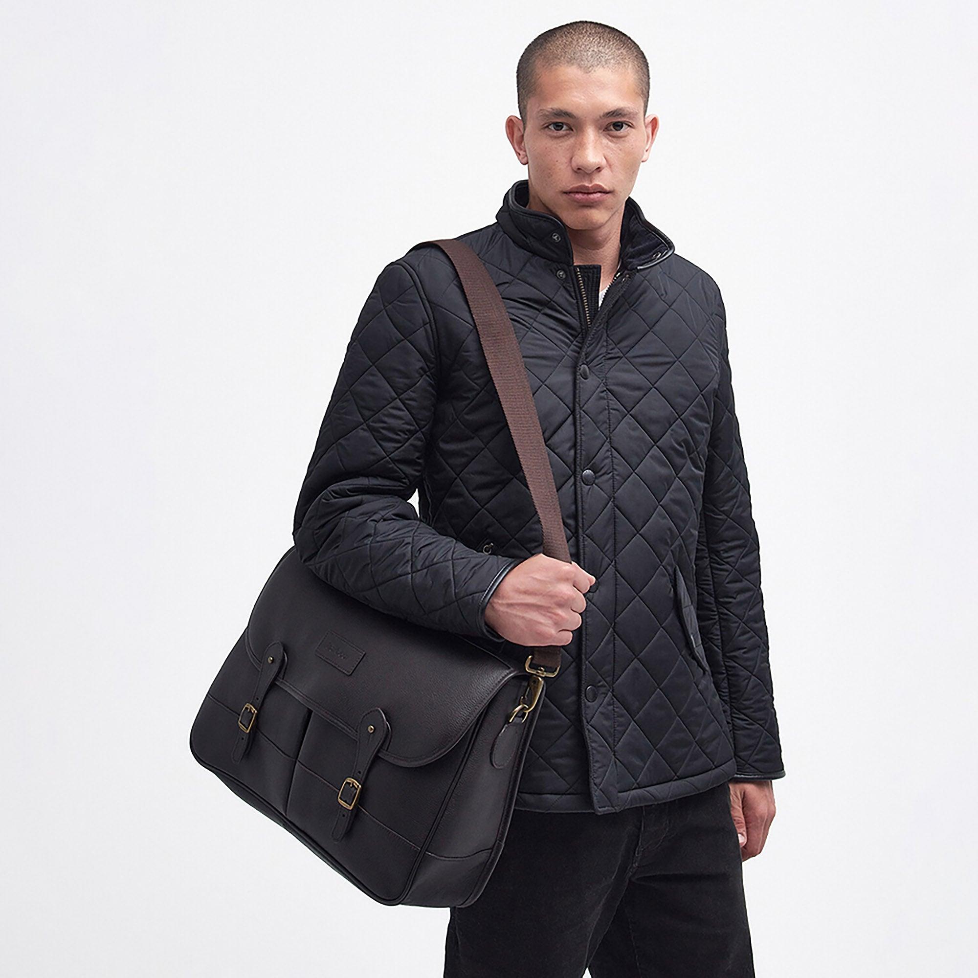 Product image 2 of 6 of Barbour Leather Briefcase - Chocolate