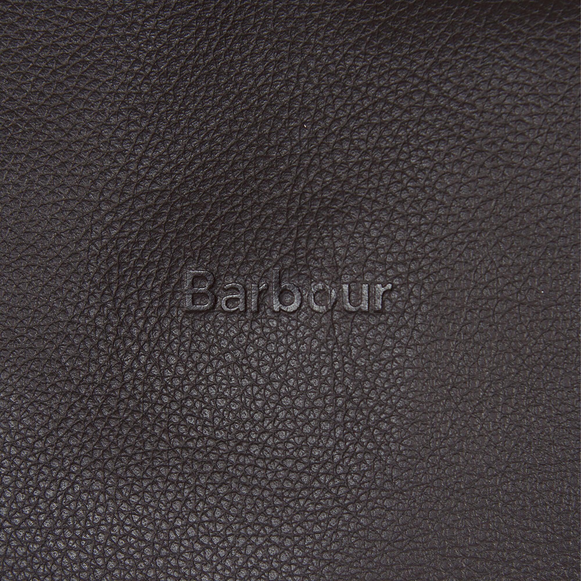 Product image 6 of 7 of Barbour Leather Medium Travel Explorer Bag - Chocolate