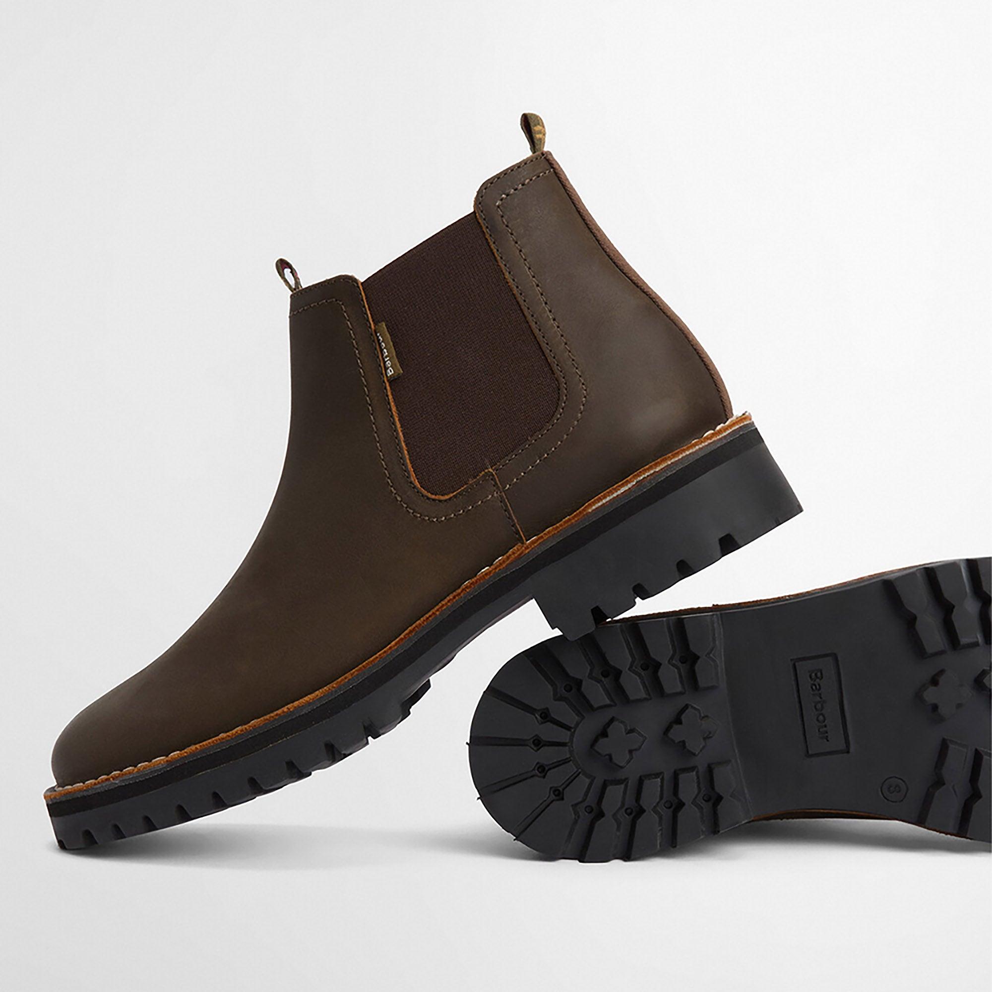 Product image 4 of 6 of Barbour Men's Abel Chelsea Boots - Brown