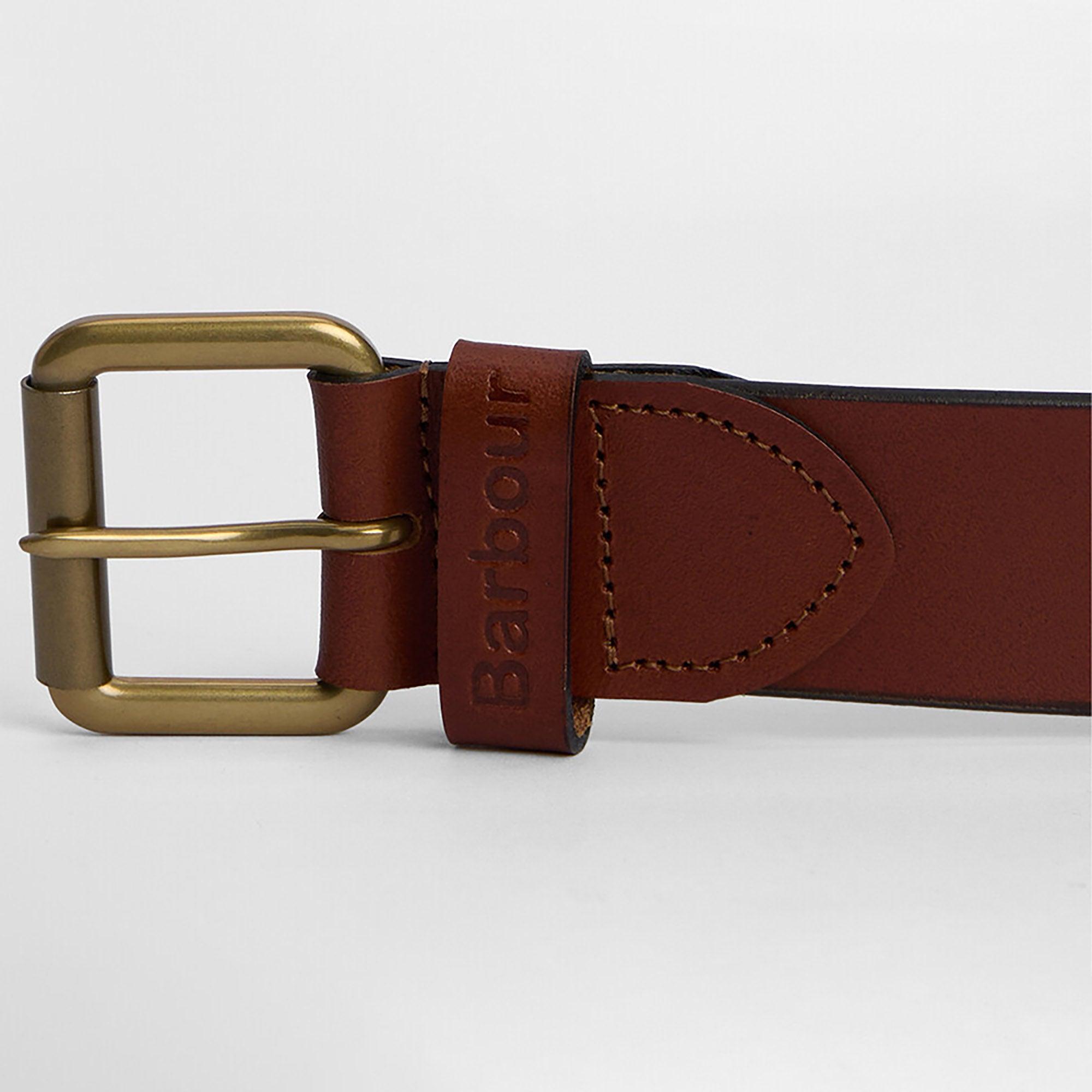 Product image 2 of 3 of Barbour Men's Allanton Leather Belt - Natural Tan