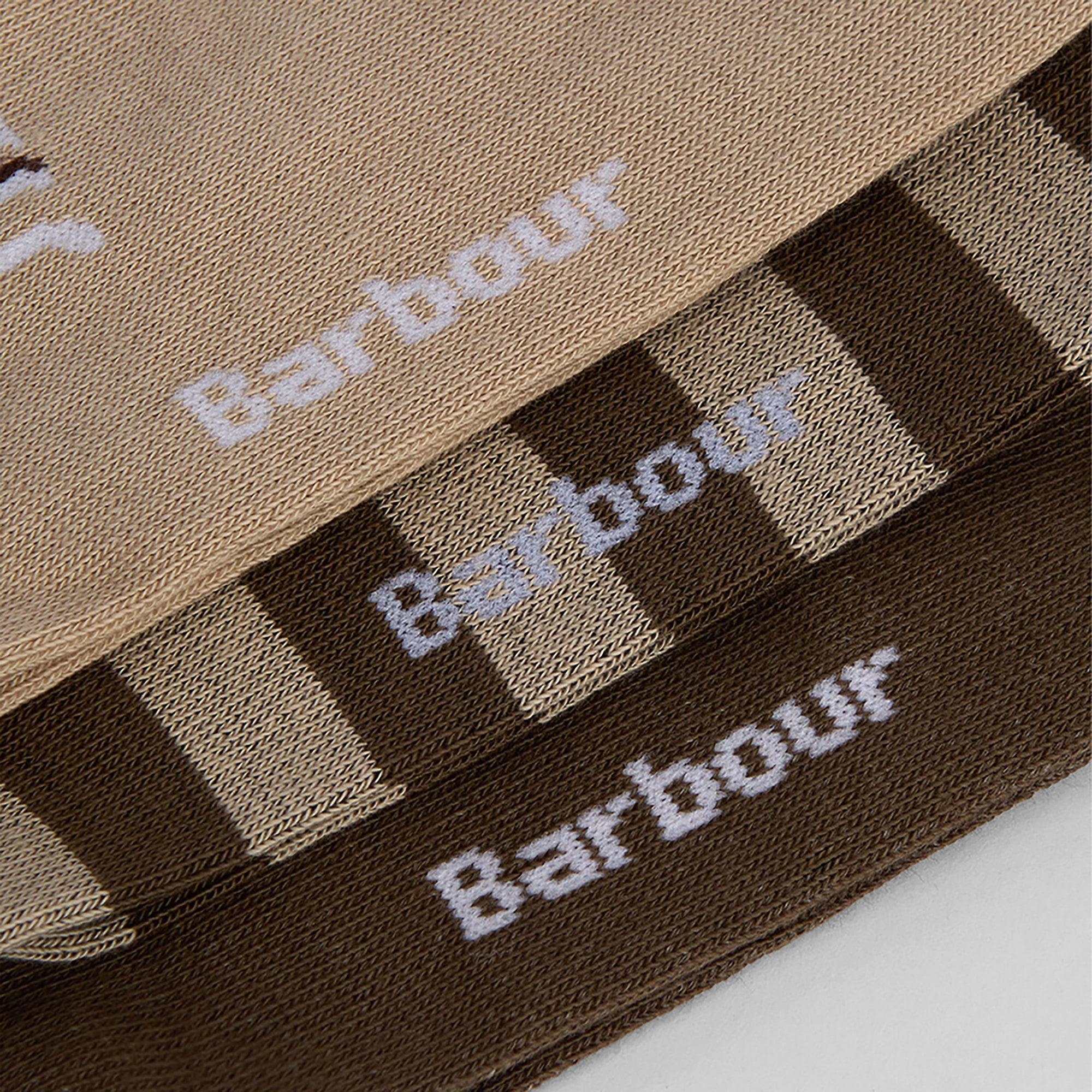 Product image 3 of 3 of Barbour Men's Beagle Dog 3 Pack Sock Set - Washed Stone