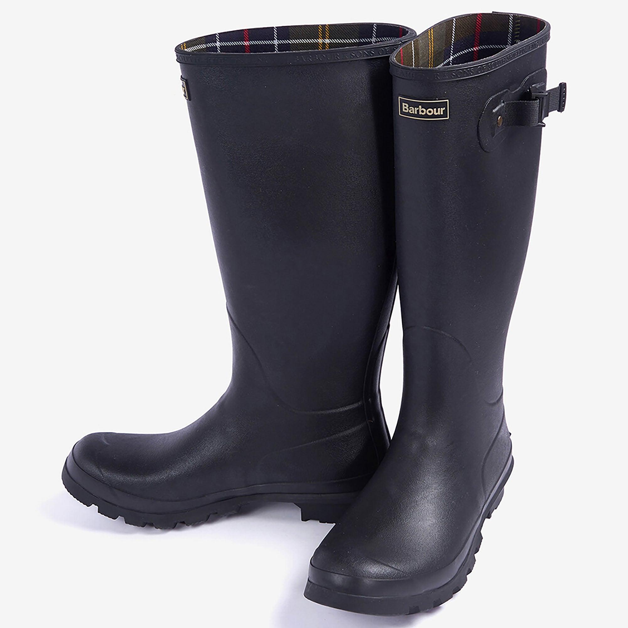Product image 3 of 6 of Barbour Men's Bede Tall Wellingtons - Black