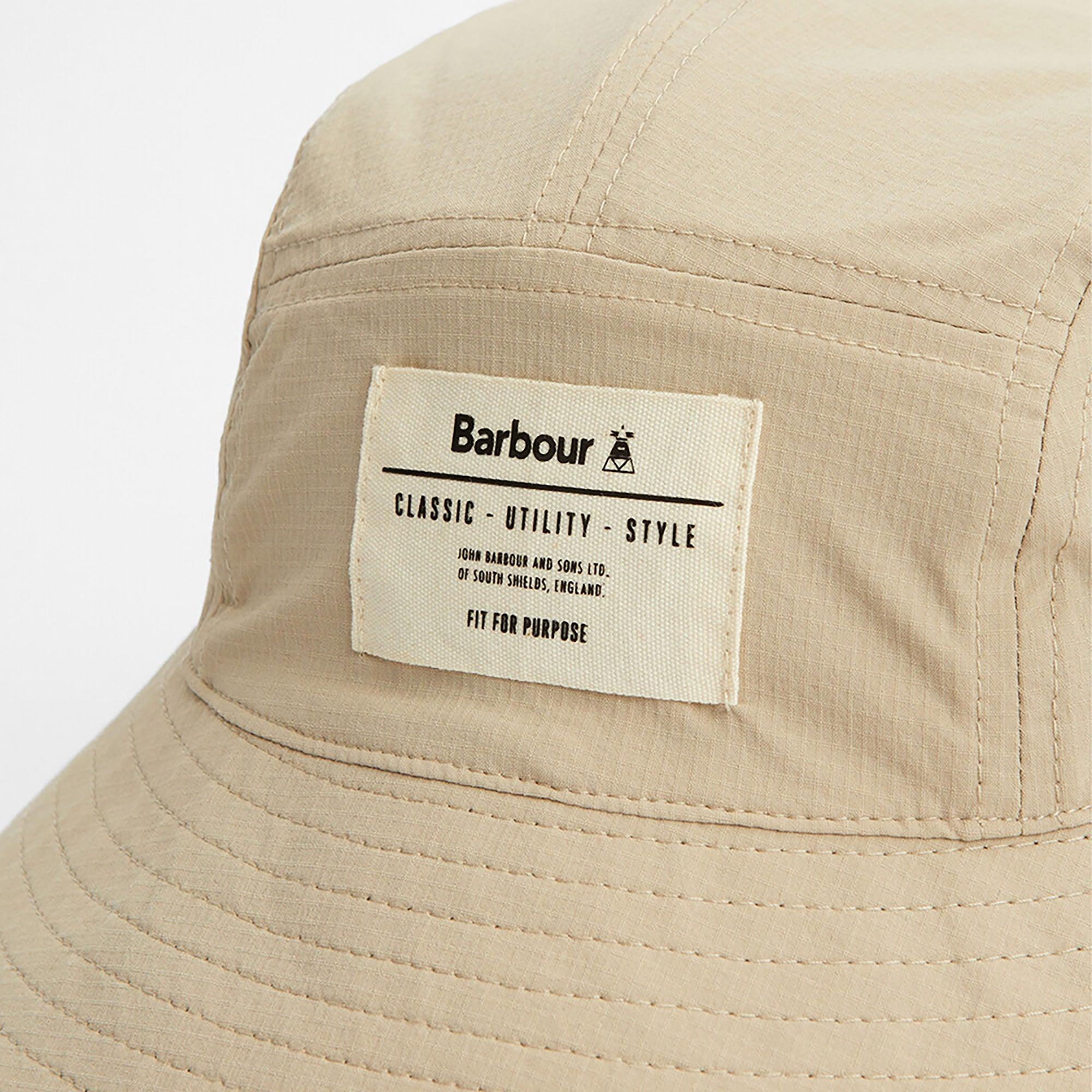 Product image 5 of 9 of Barbour Men's Bidlam Showerproof Reversible Bucket Hat - Concrete/Olive