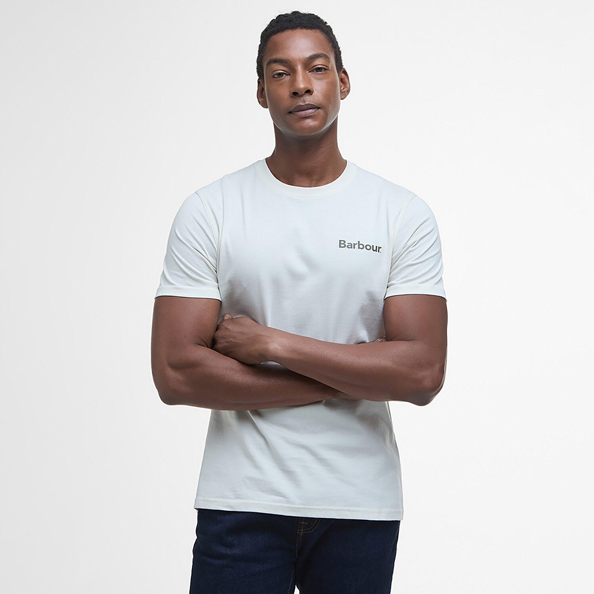 Product image 2 of 6 of Barbour Men's Camber Graphic T-Shirt - Antique White