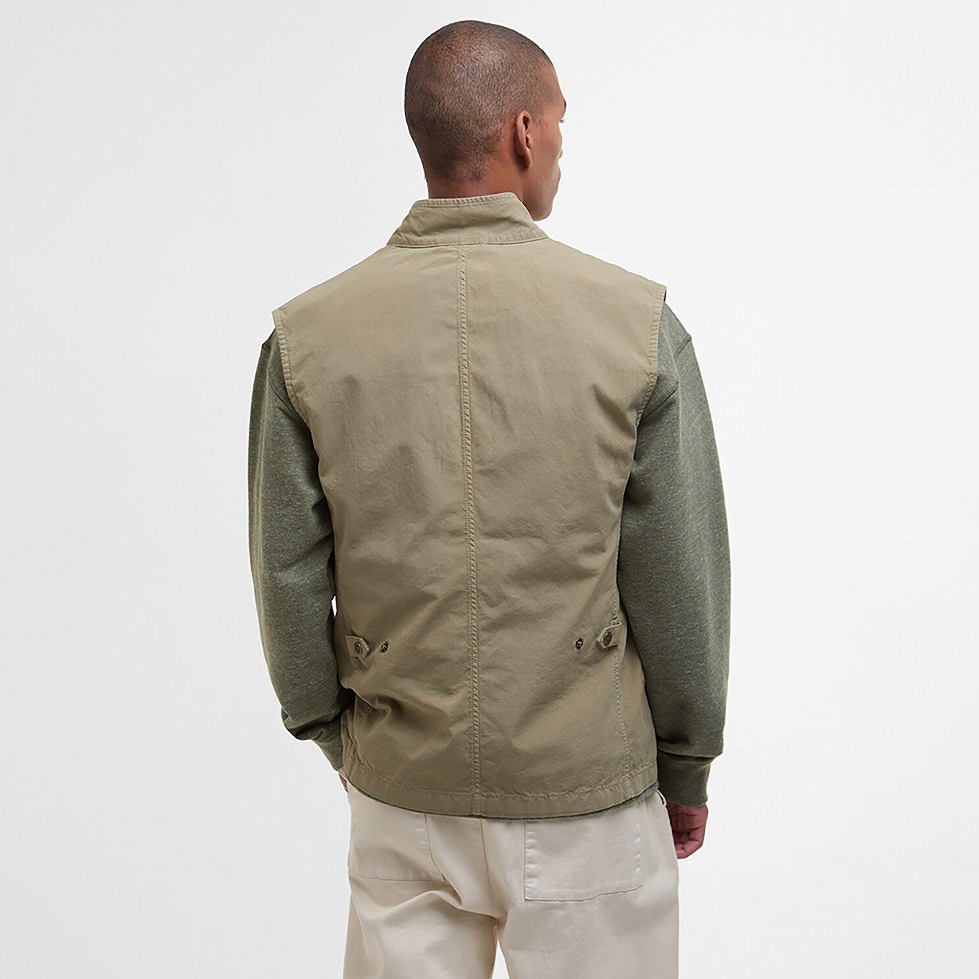 Product image 4 of 8 of Barbour Men's Casual Corbridge Gilet - Bleached Olive