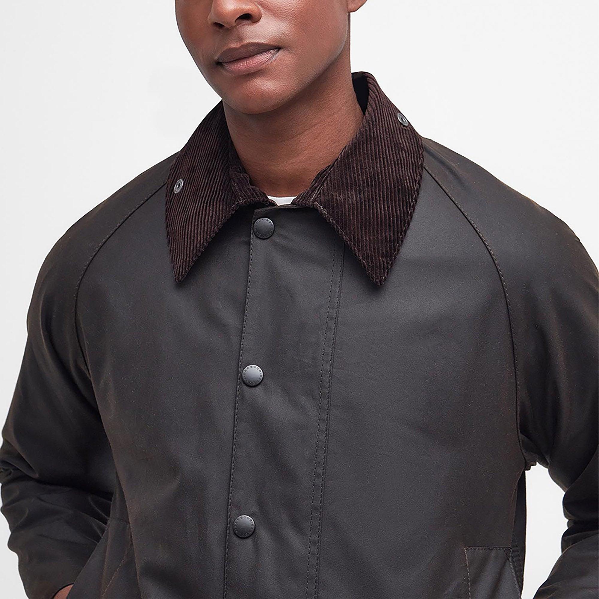 Product image 5 of 10 of Barbour Men's Classic Beaufort Waxed Jacket - Olive